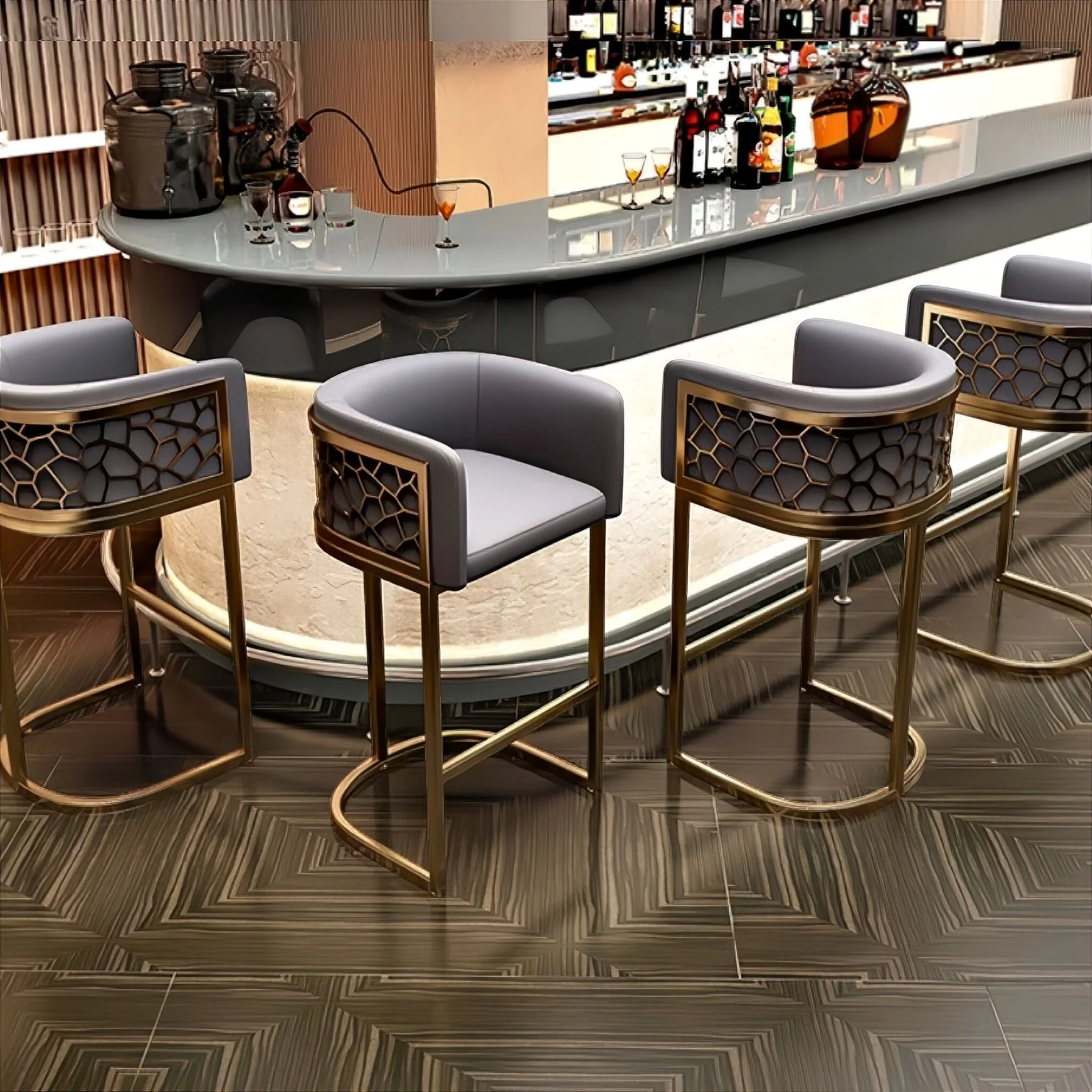 Laure Bar Stool - Image 7