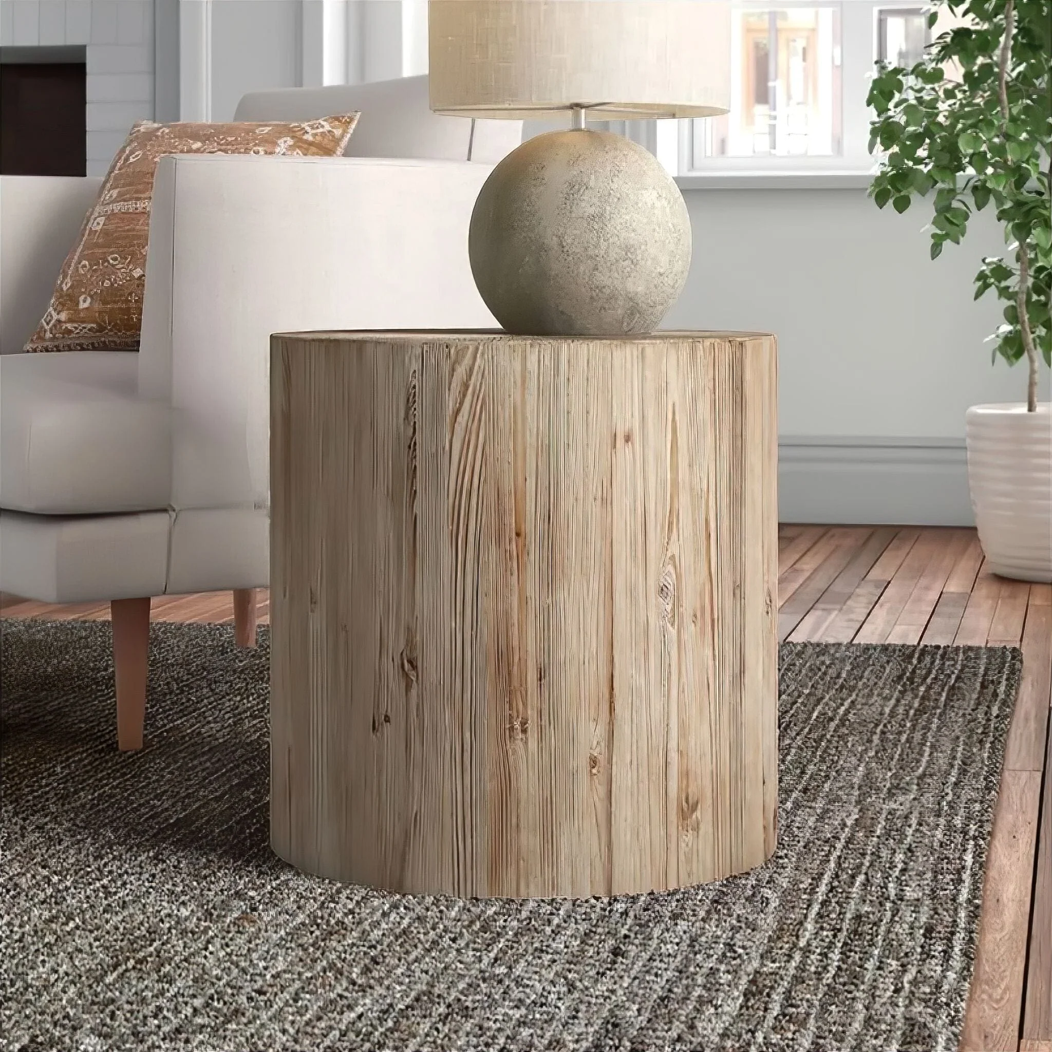 Isidore Oak Coffee Table - Image 4