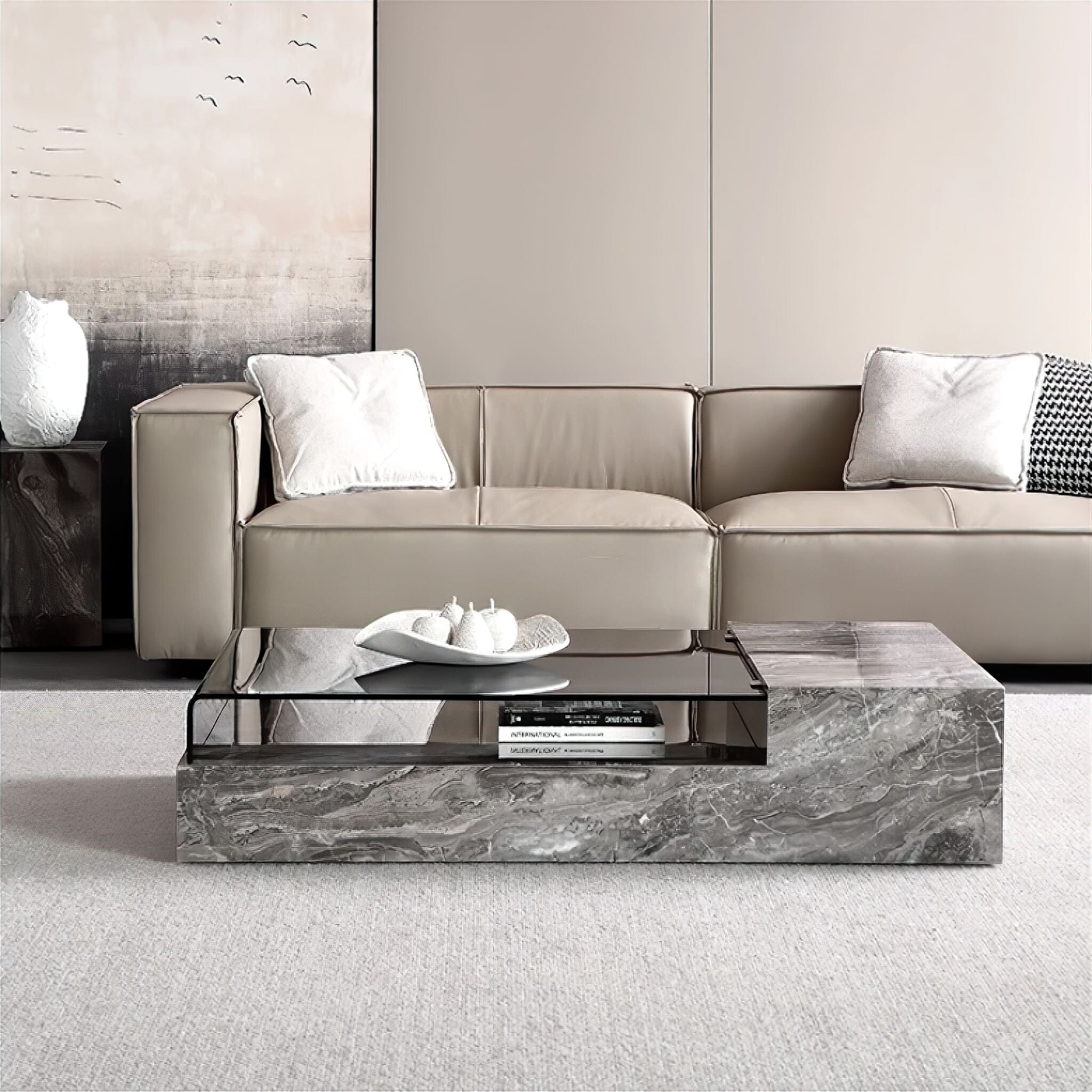 Michele Marble Coffee Table - Image 2