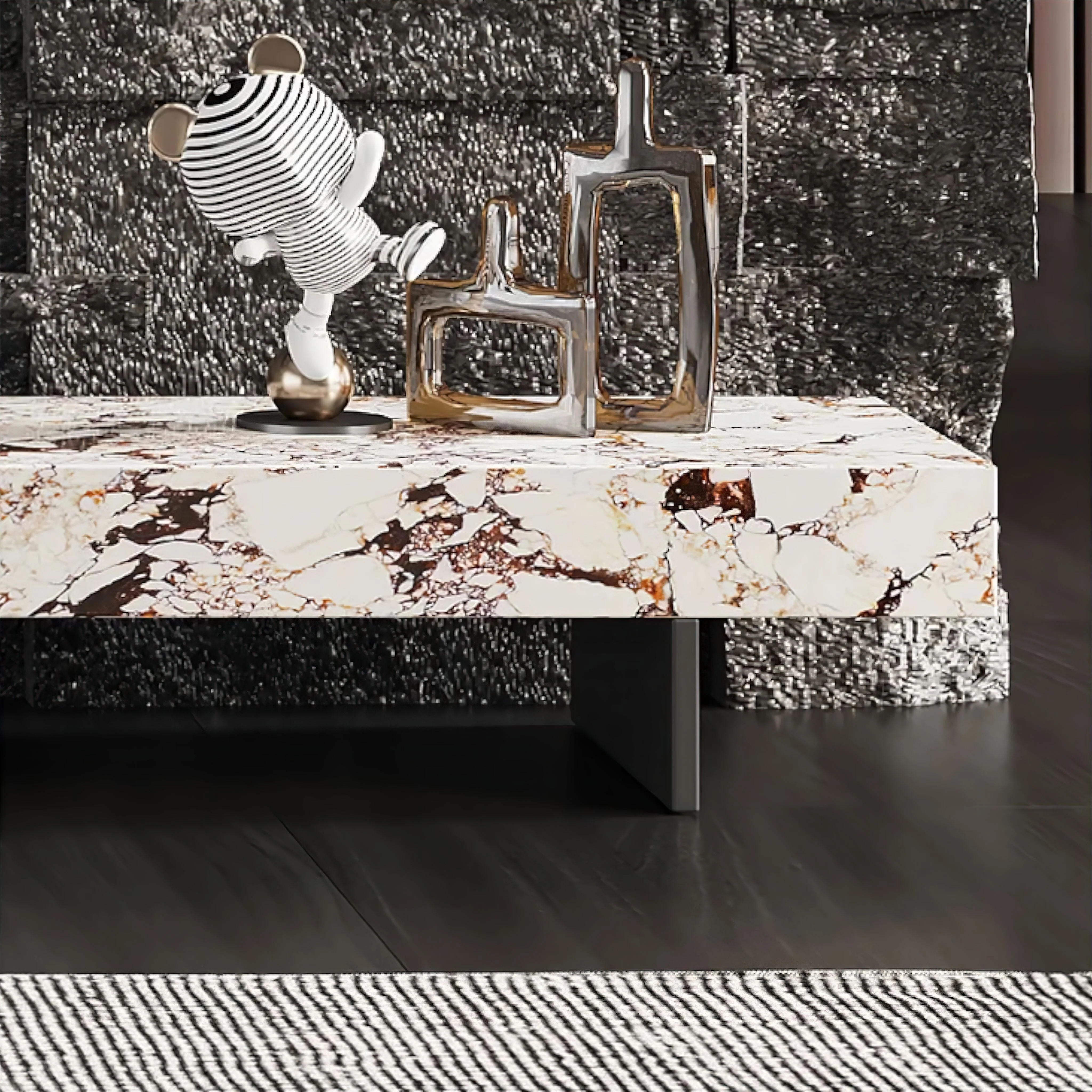 Berenger Marble TV Stand - Image 6