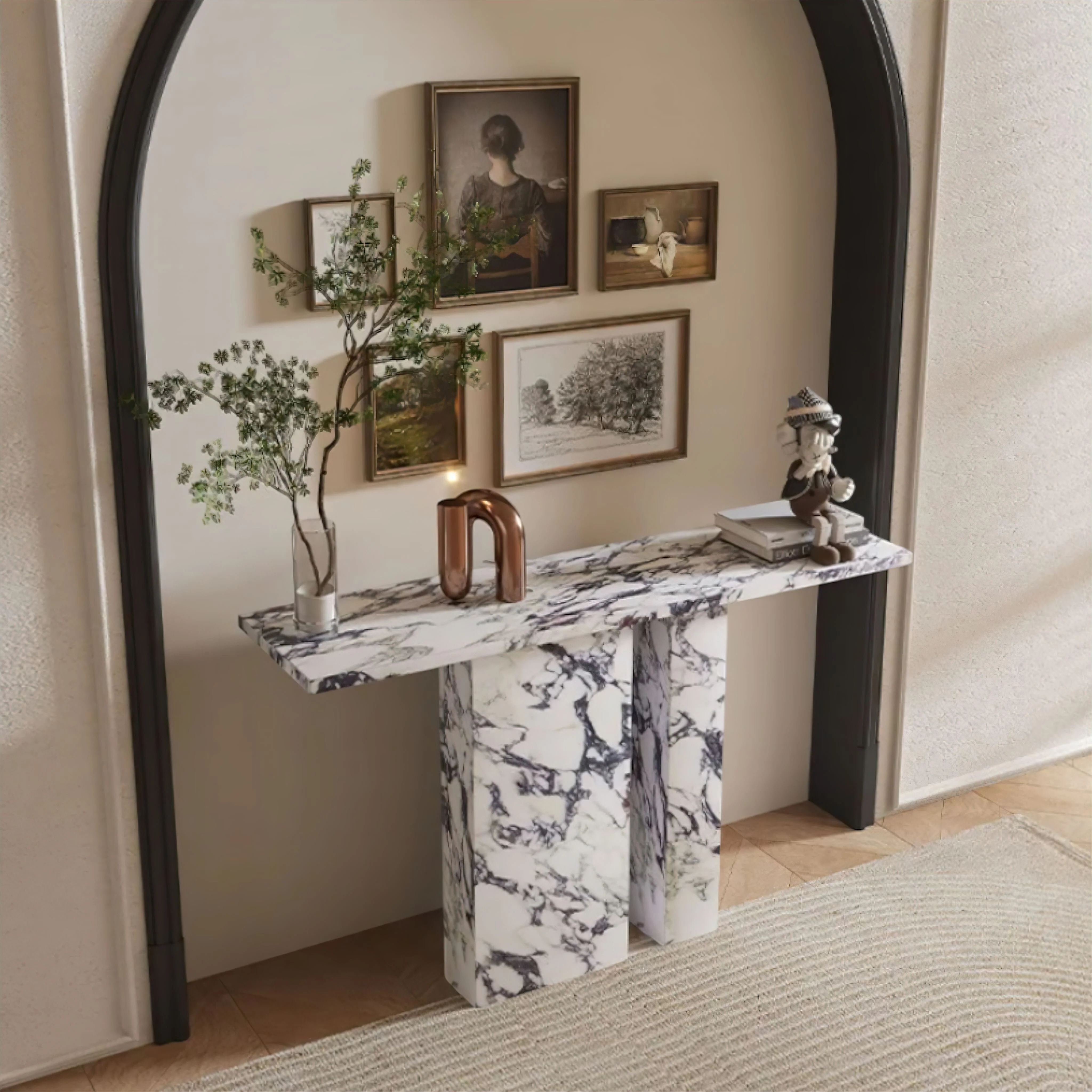 Lucie Marble Console Table - Image 6