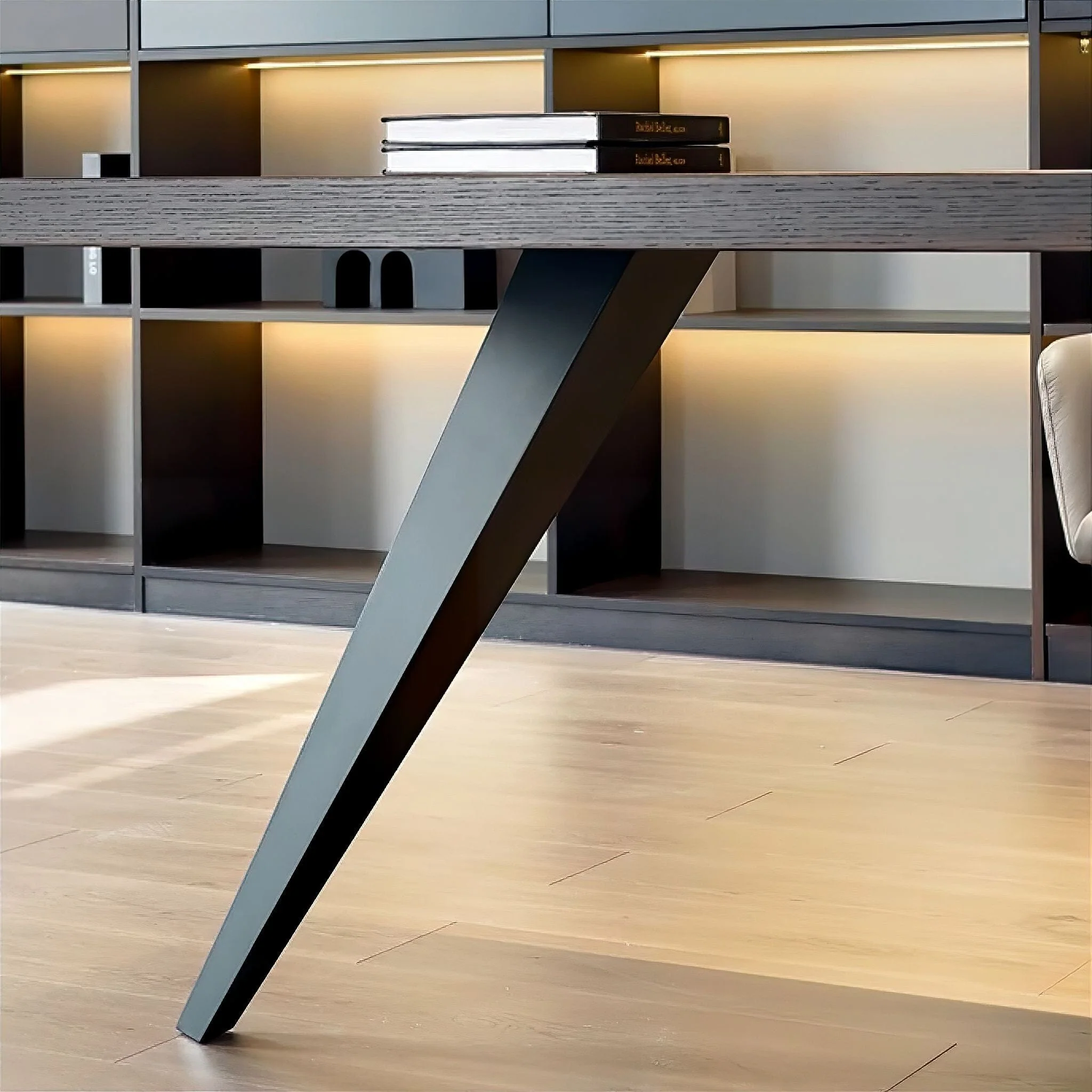 Jules Oak Office Desk - Image 2