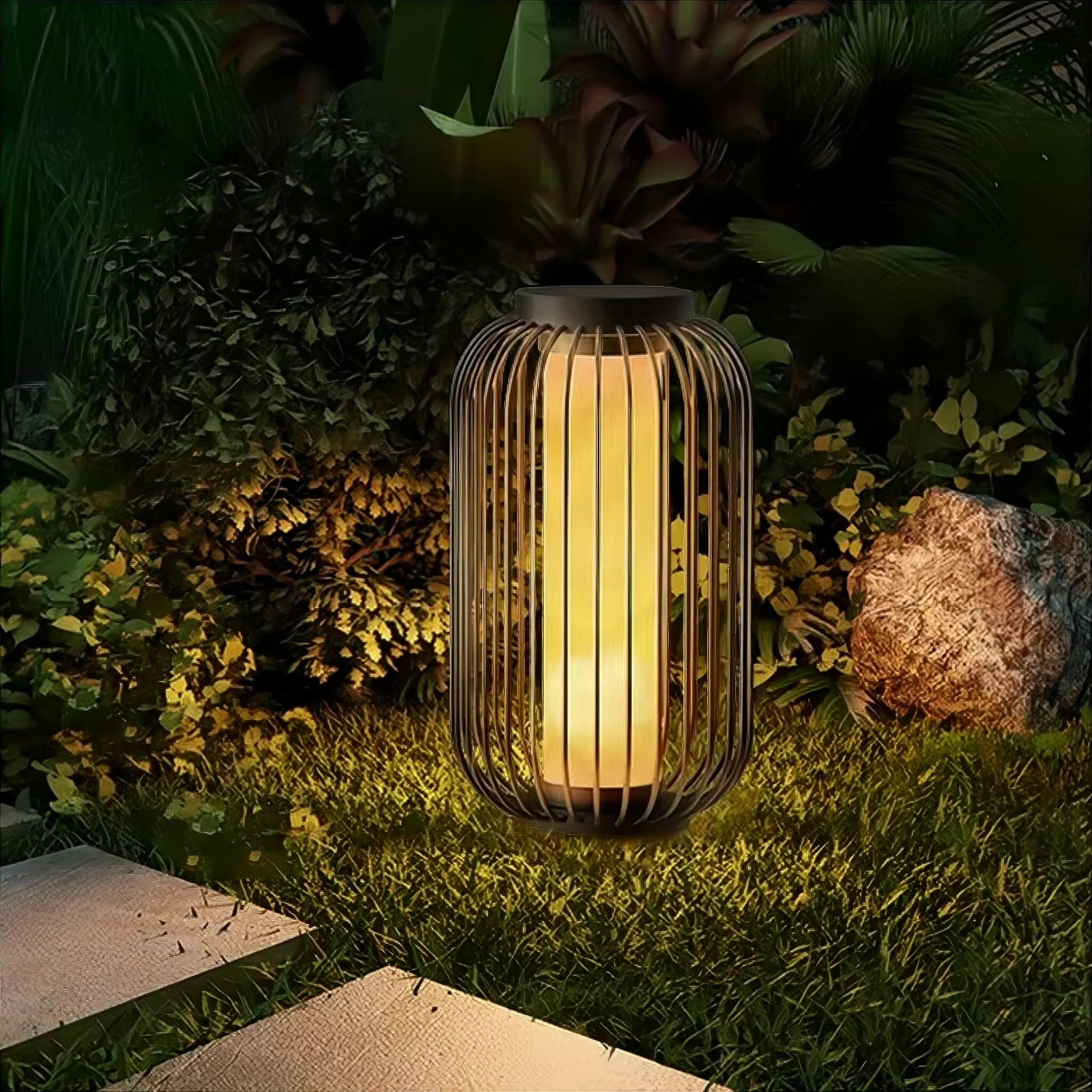 Birdcage Solar Lantern - Image 3