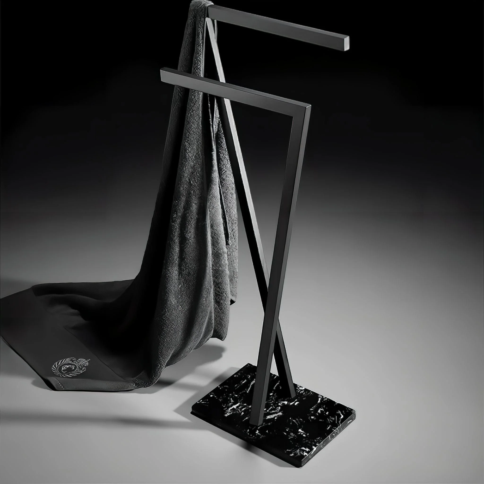 Ambra Marble Towel Rack - Image 4