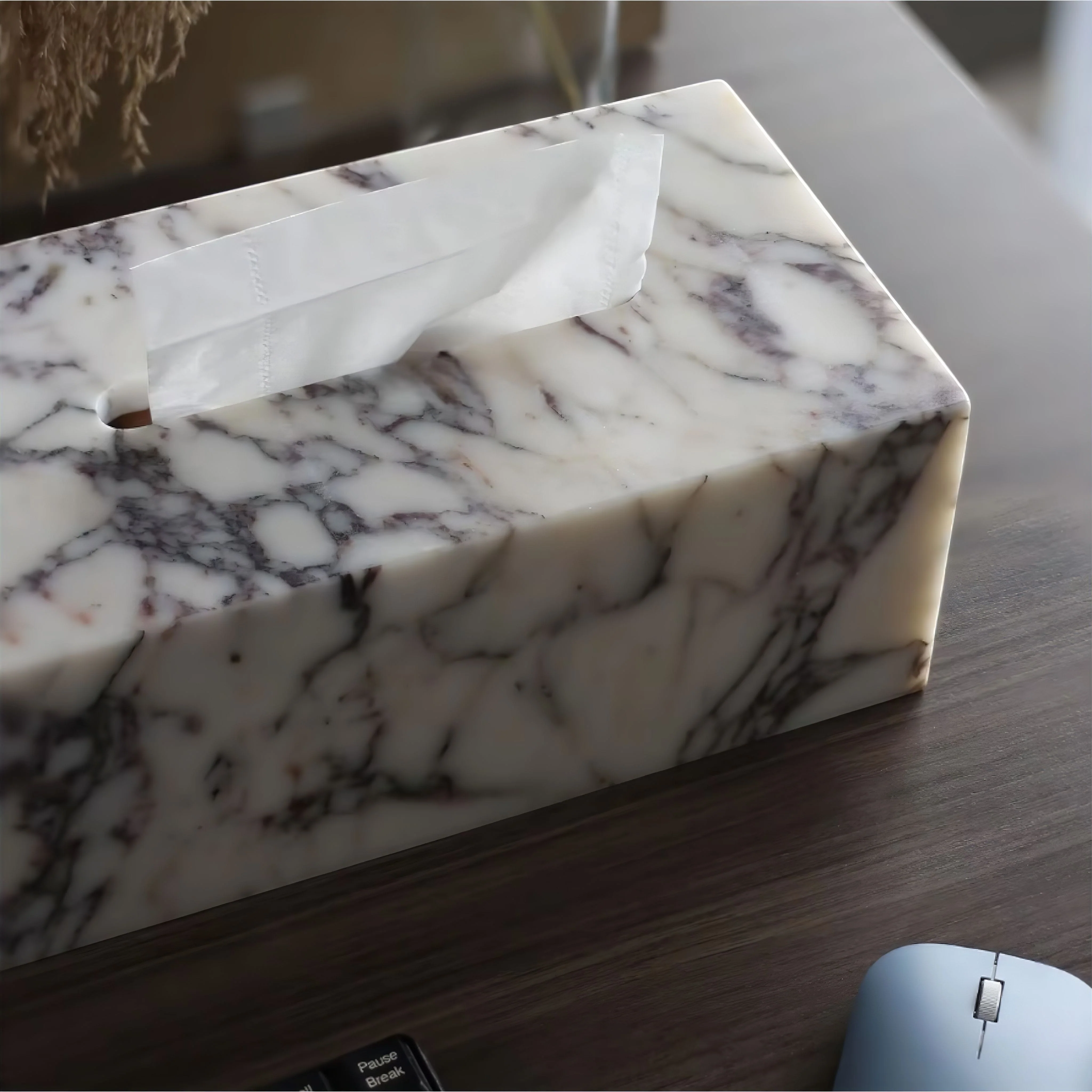 Diletta Marble Tissue Box - Image 3
