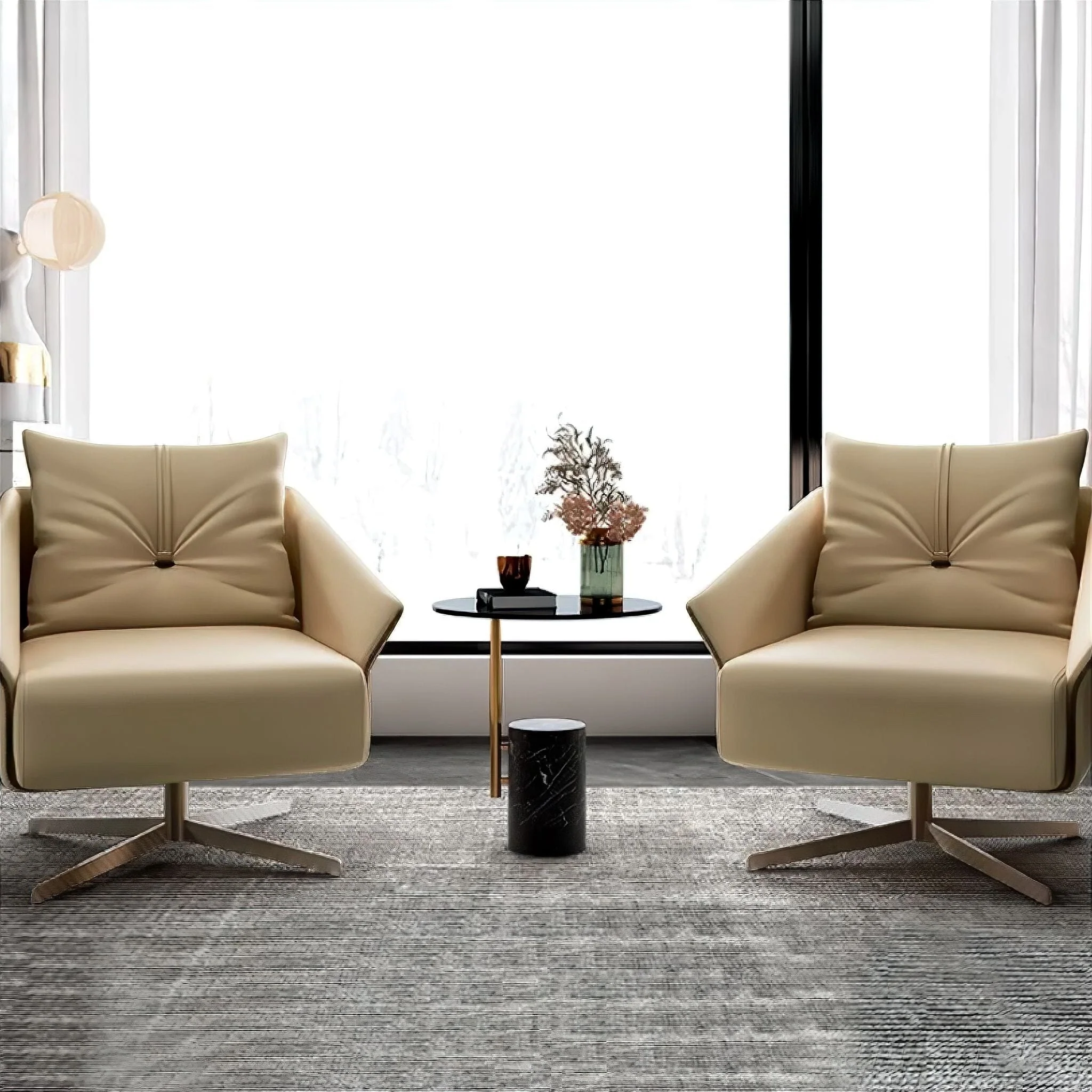 Chloe Occasional Swivel Chair - Image 5