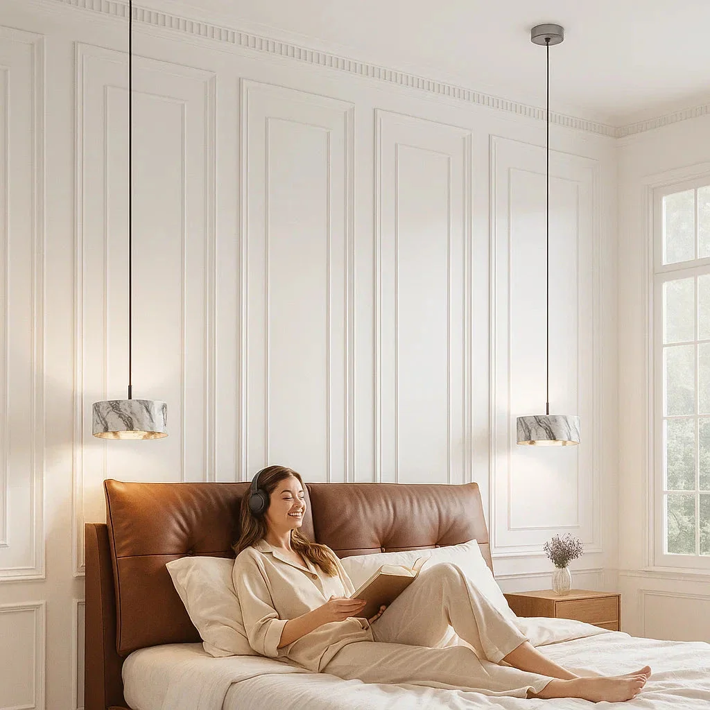 Luana Marble Pendant Light