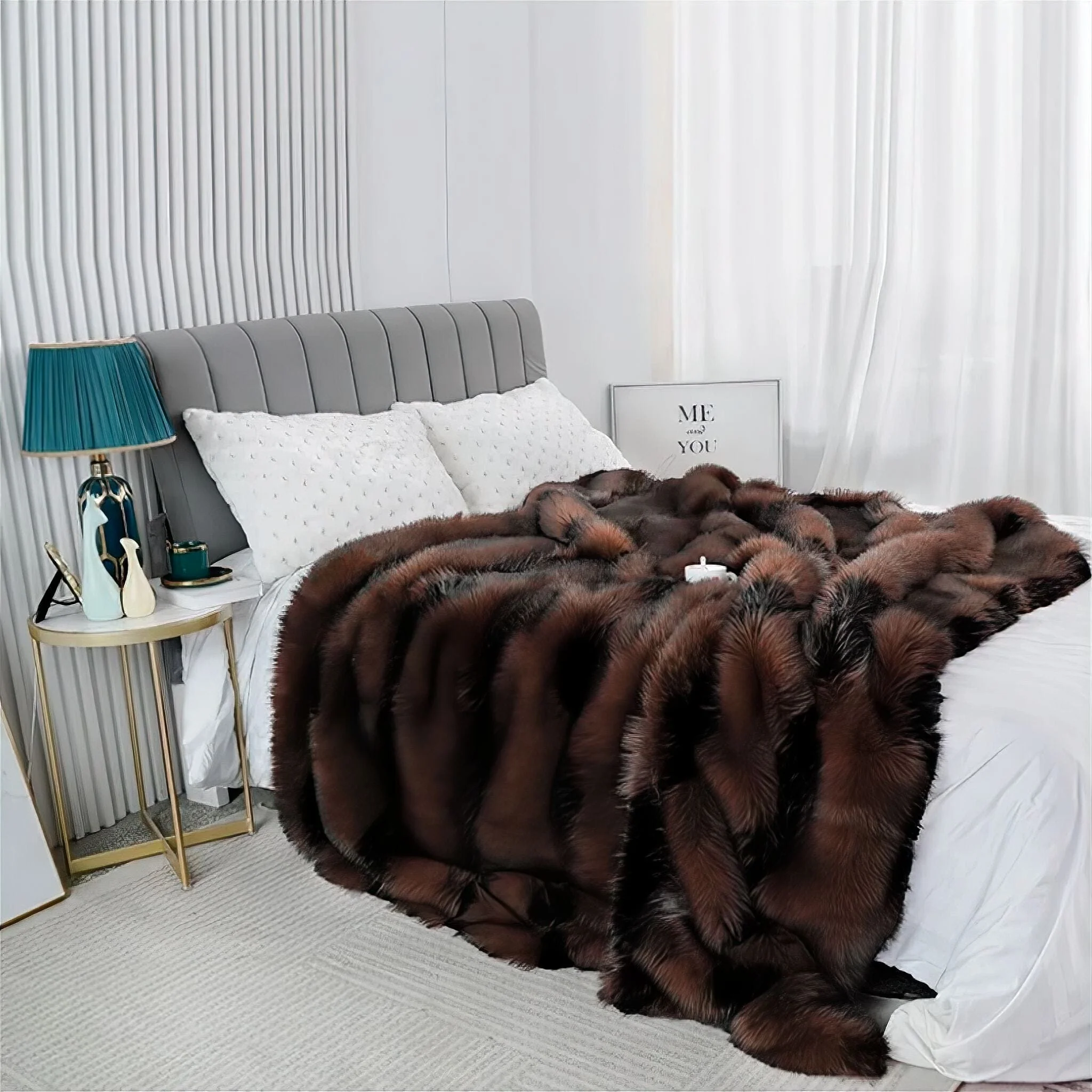 Mireille Fur Blanket - Image 8