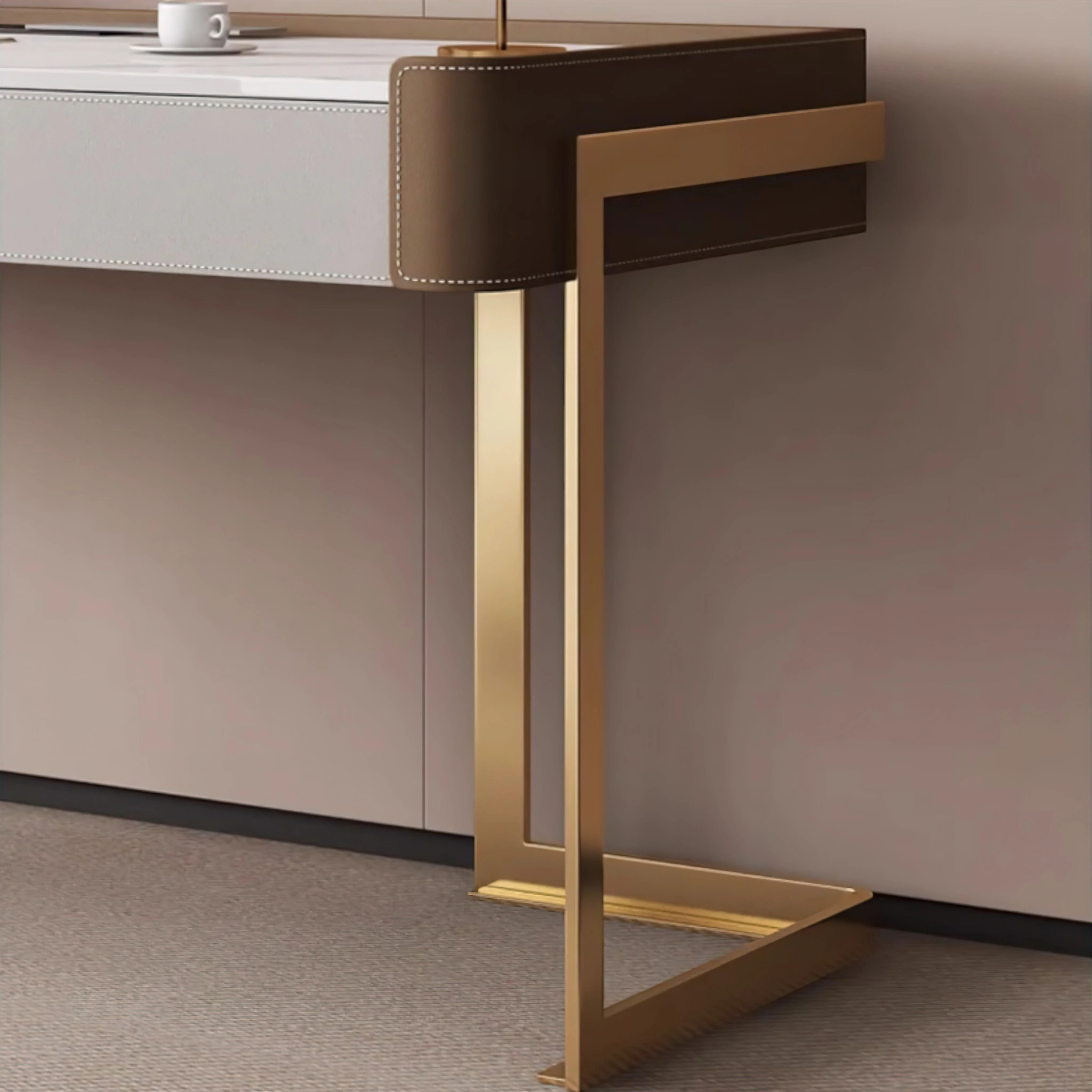 Clarissa Slate Office Desk - Image 5