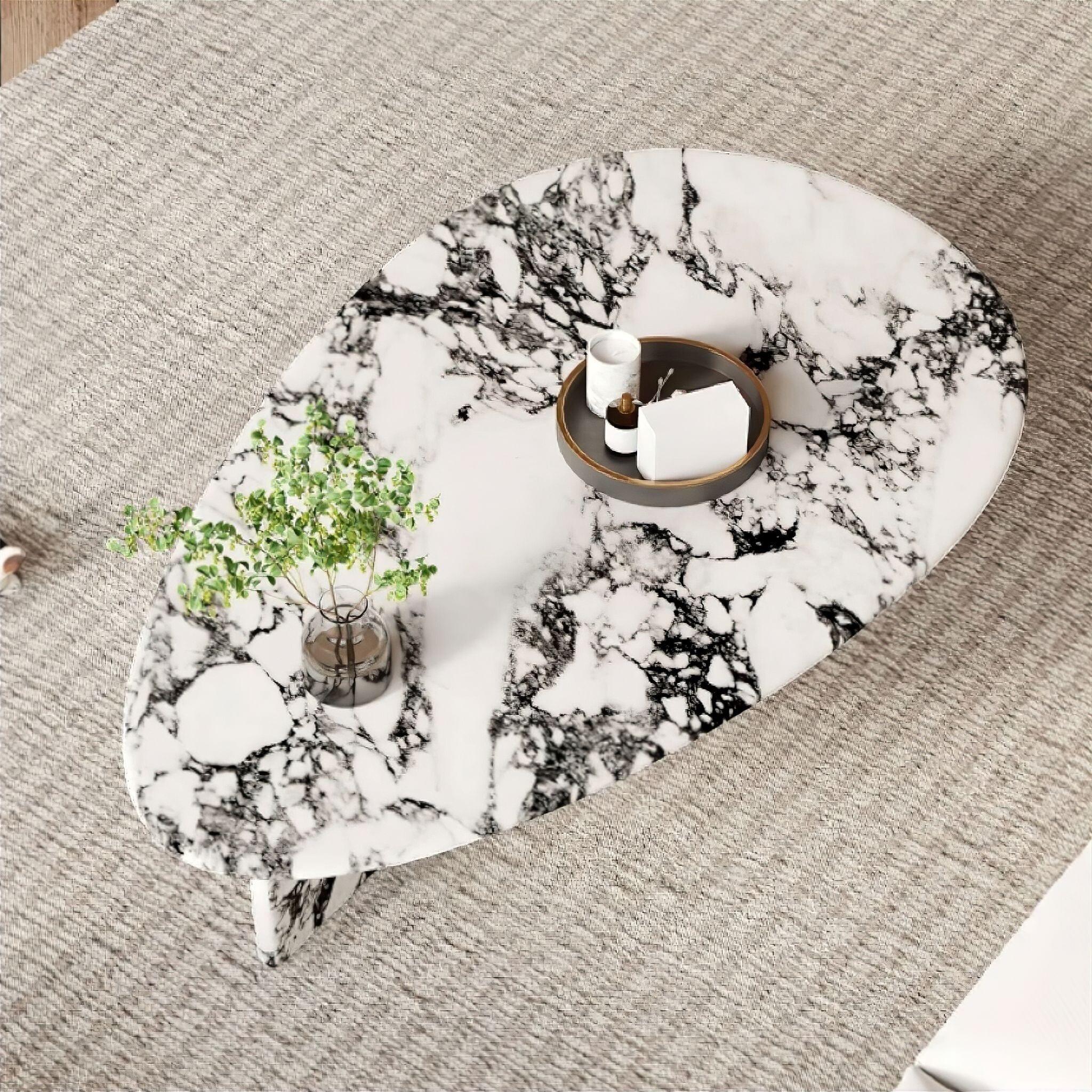 Jessamine Marble Coffee Table - Image 2