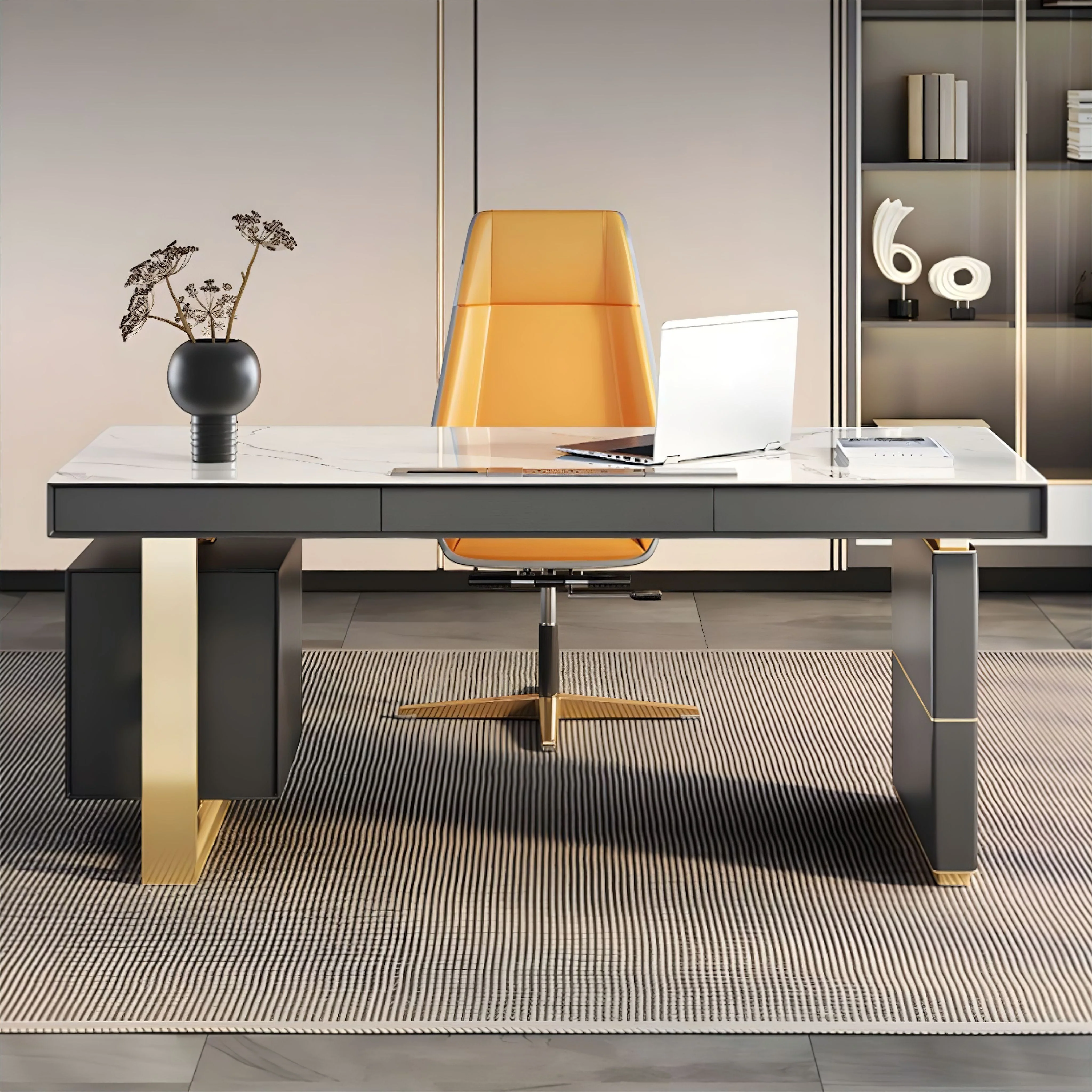 Loredana Slate Office Desk