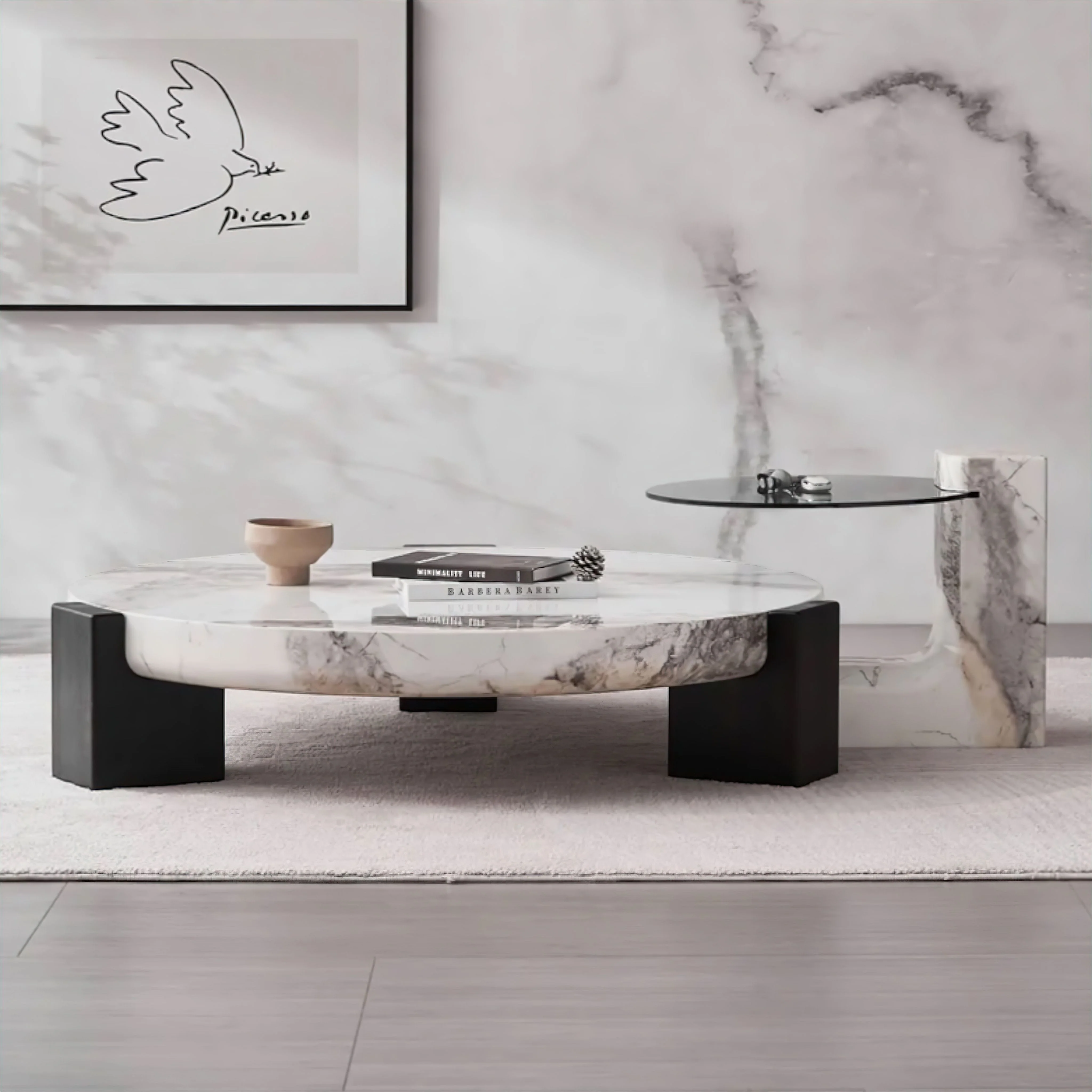 Nicole Marble Coffee Table
