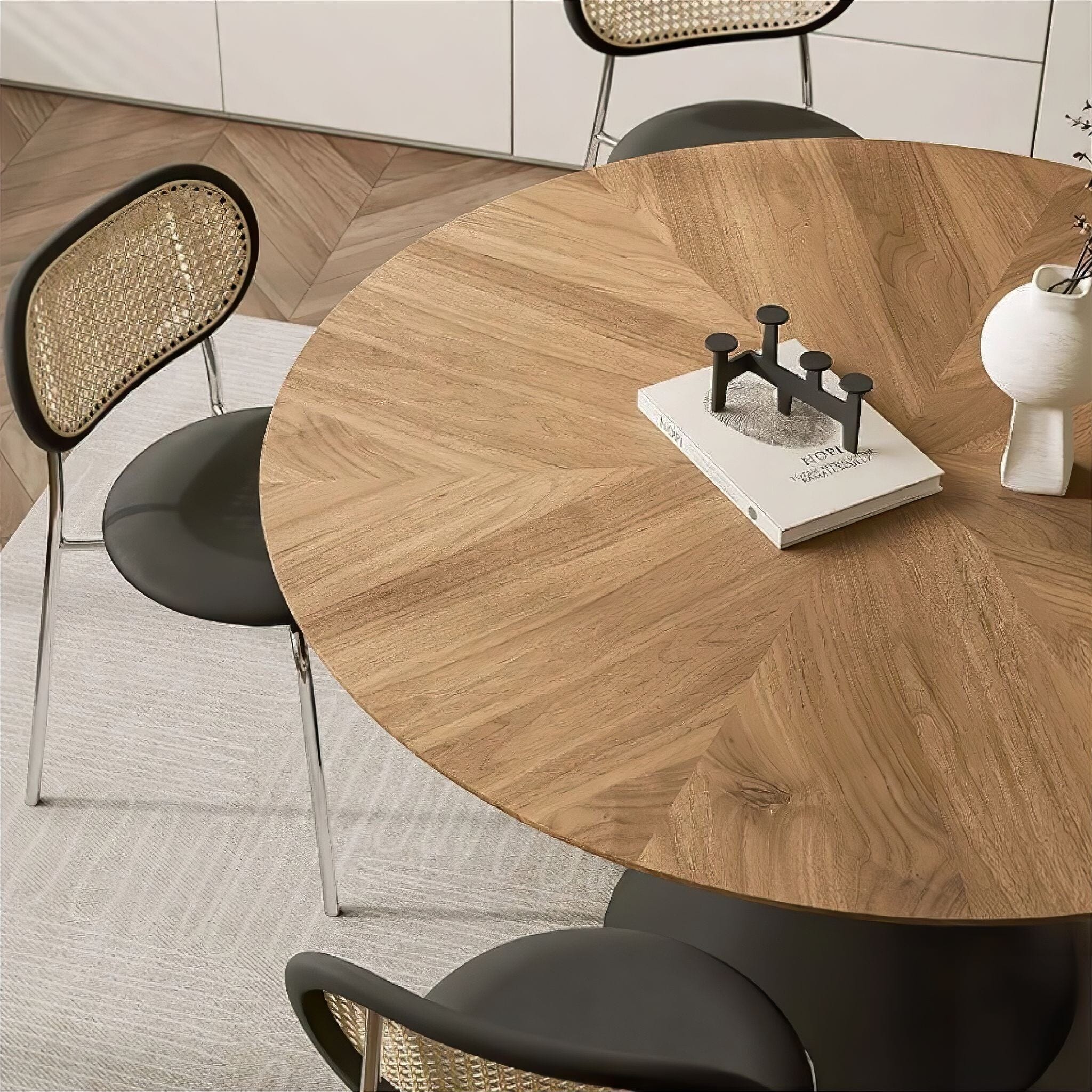 Teresa Timber Dining Table - Image 4