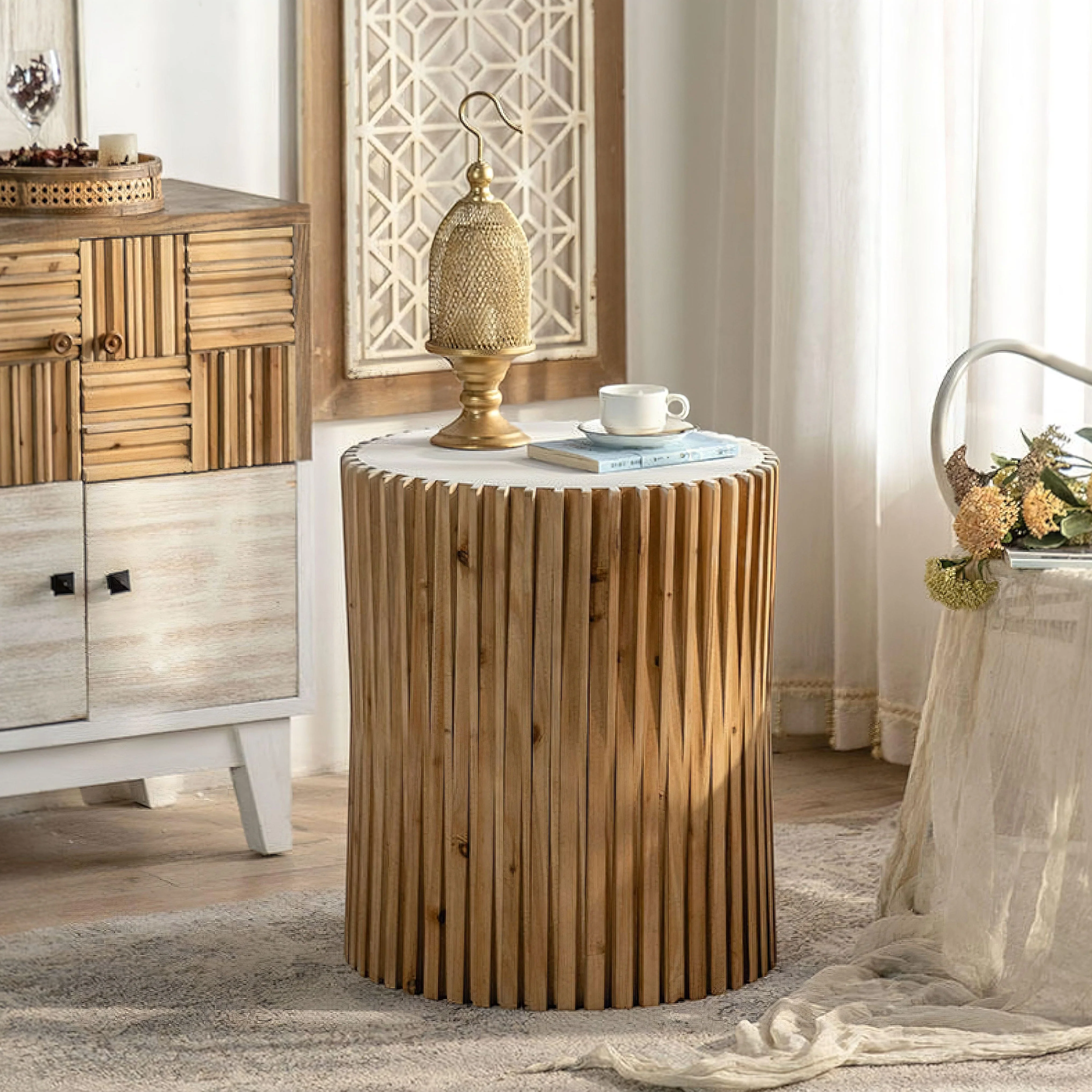 Lazzaro Timber Coffee Table - Image 4