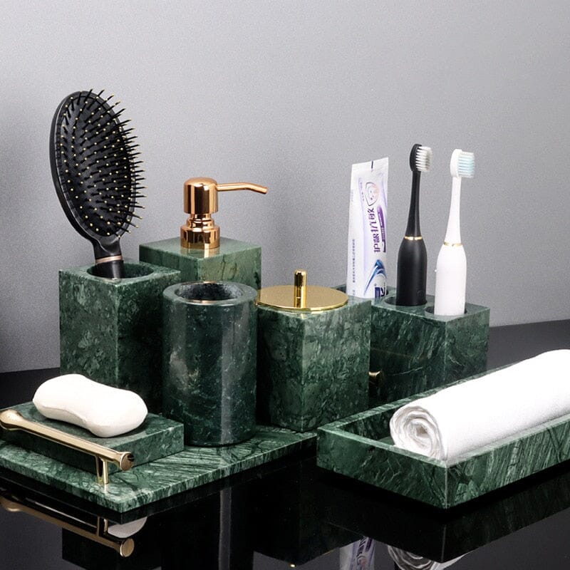 Louis Marble Bathroom Accessories - Image 3