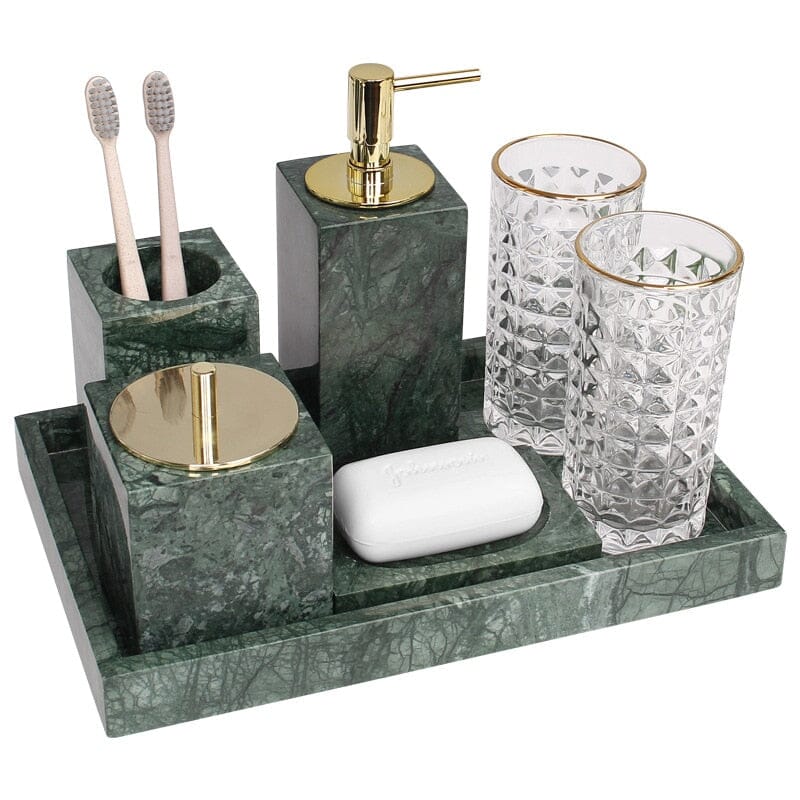 Louis Marble Bathroom Accessories - Image 5