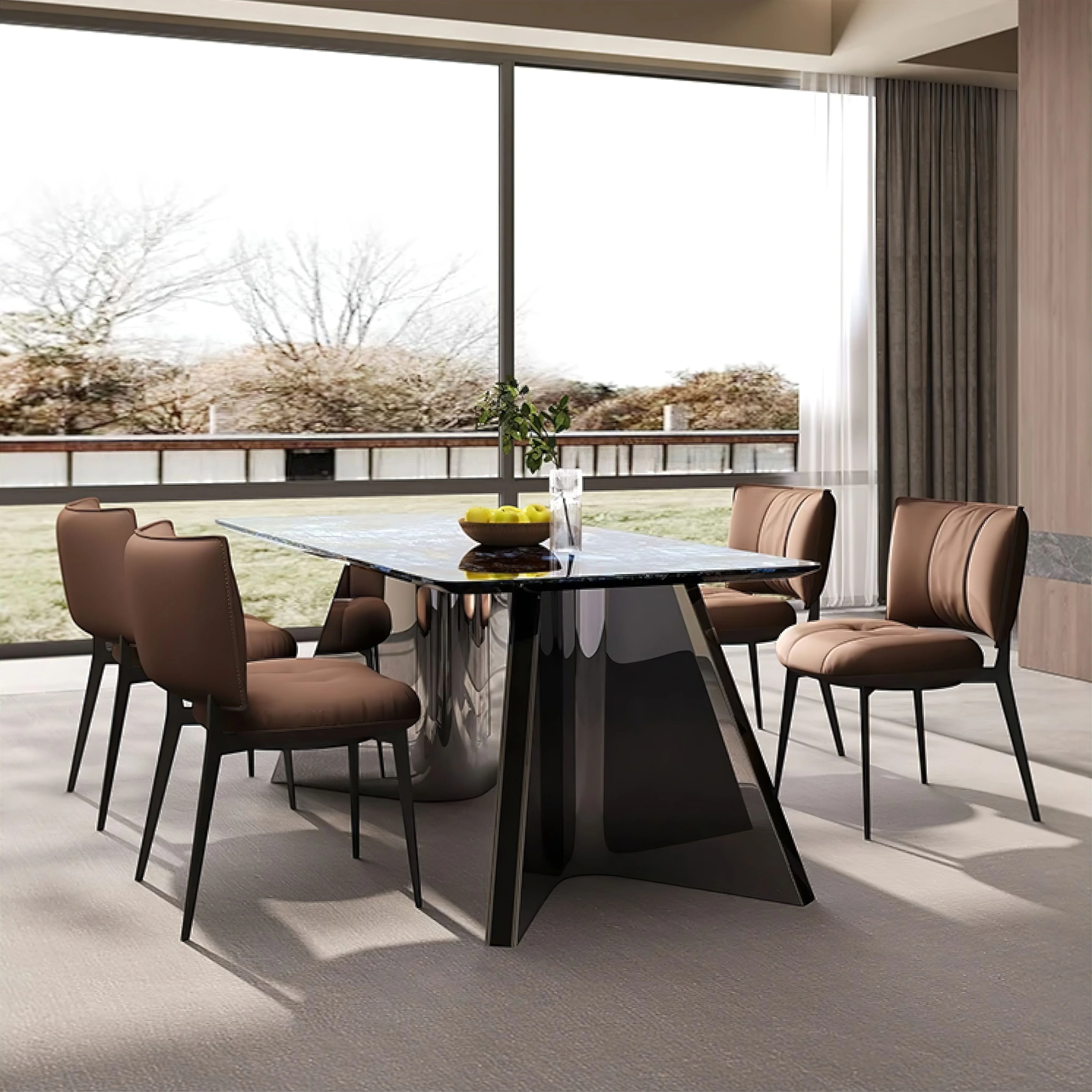 Eleonore Marble Dining Table - Image 3