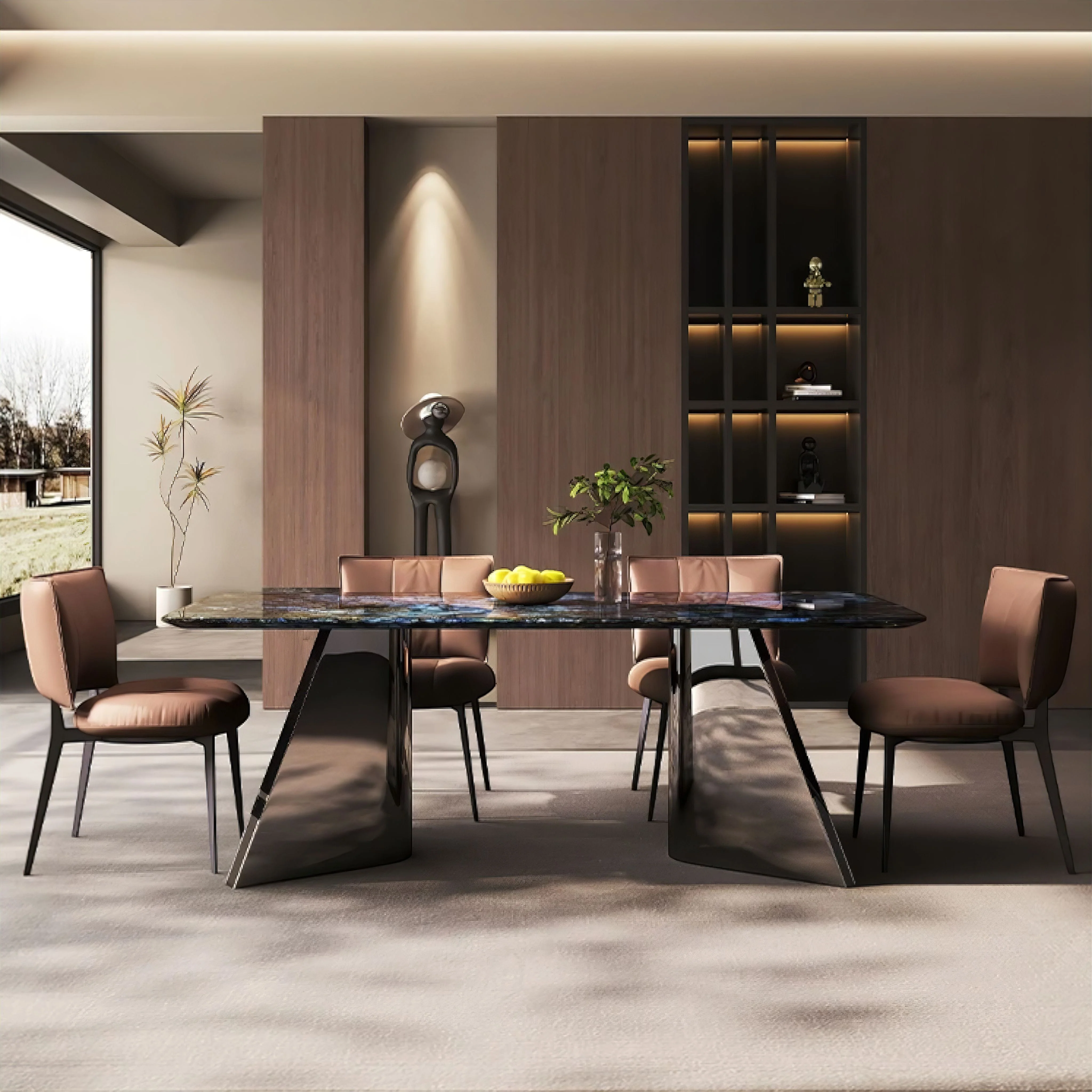 Eleonore Marble Dining Table - Image 4