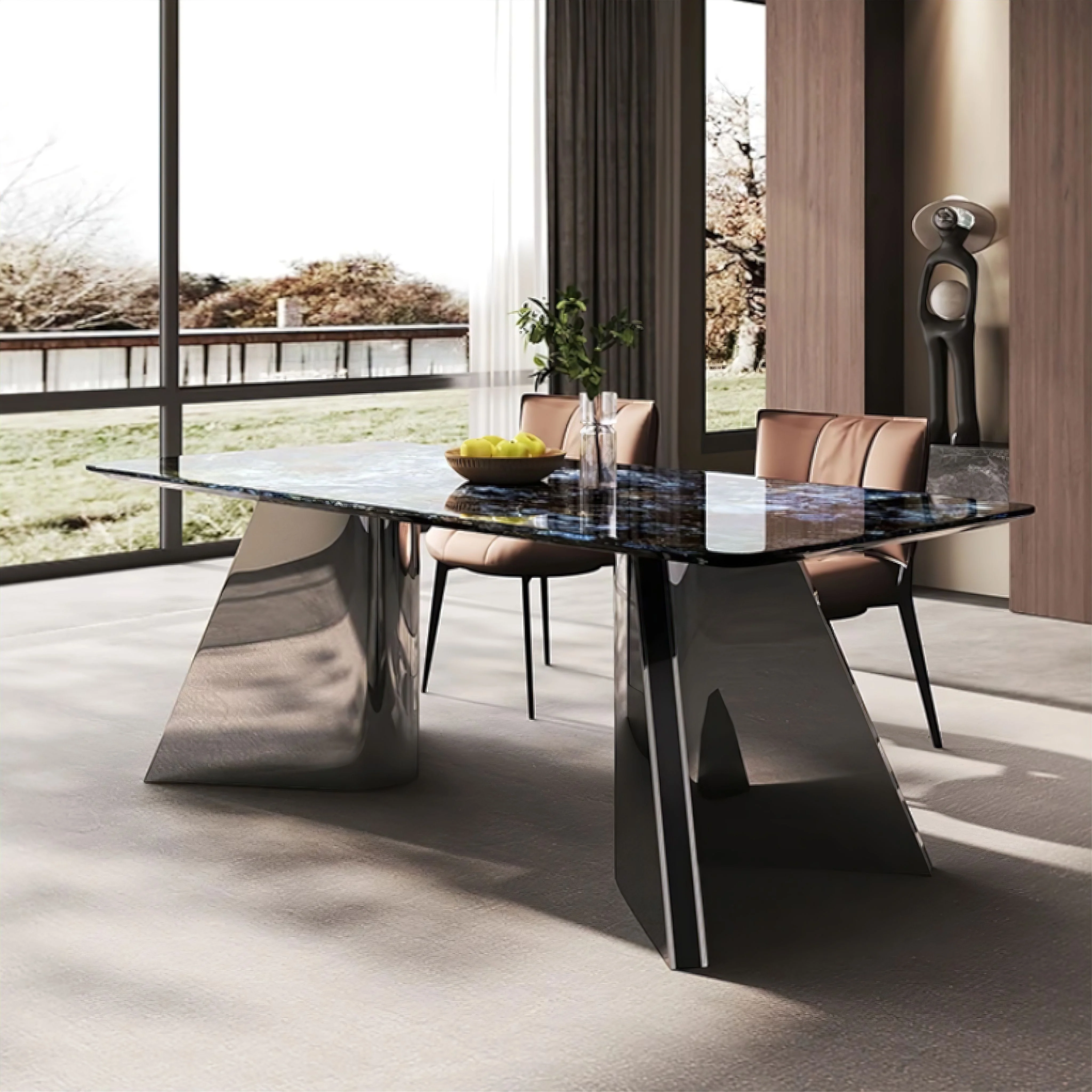 Eleonore Marble Dining Table - Image 5