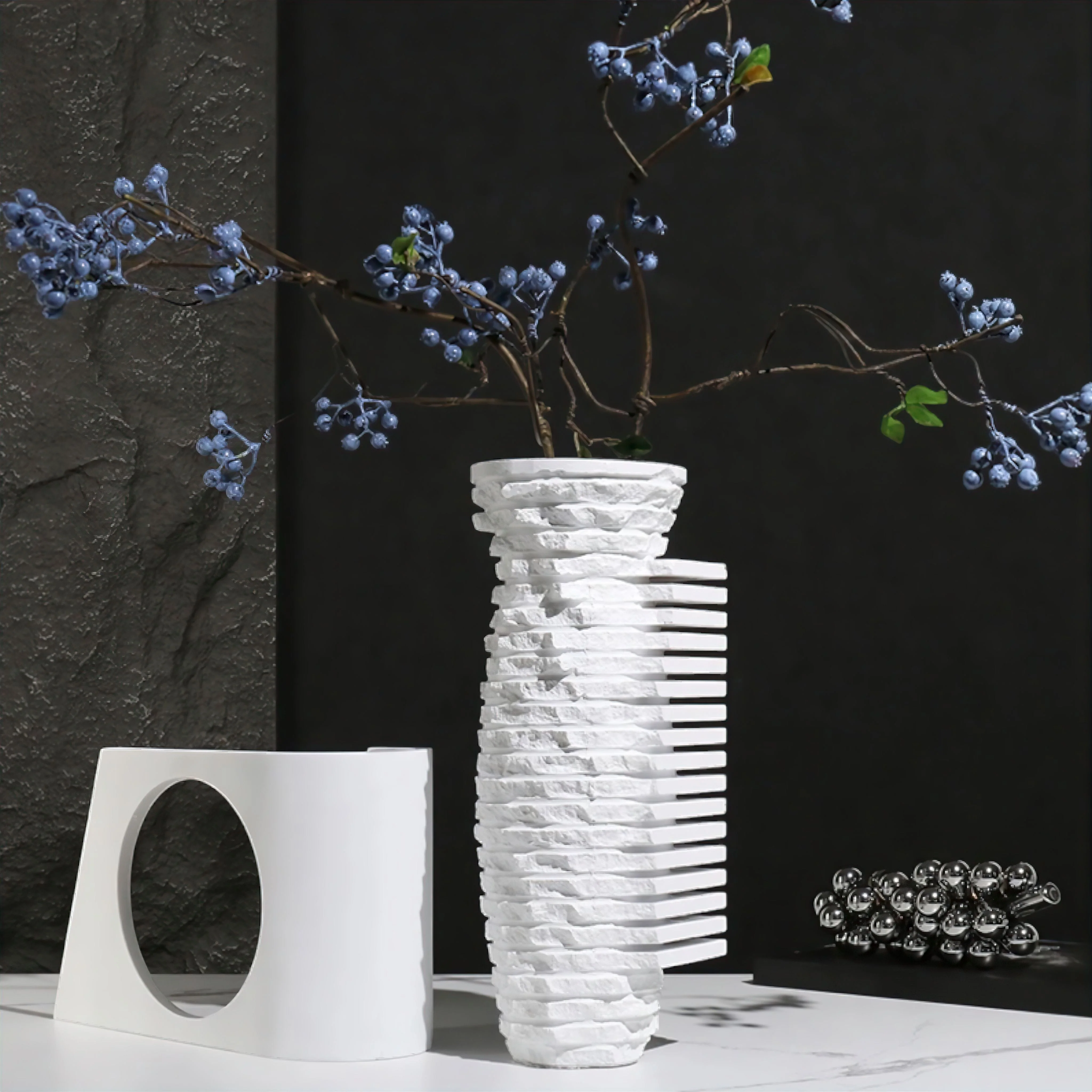 Marble Majesty Vase - Image 2