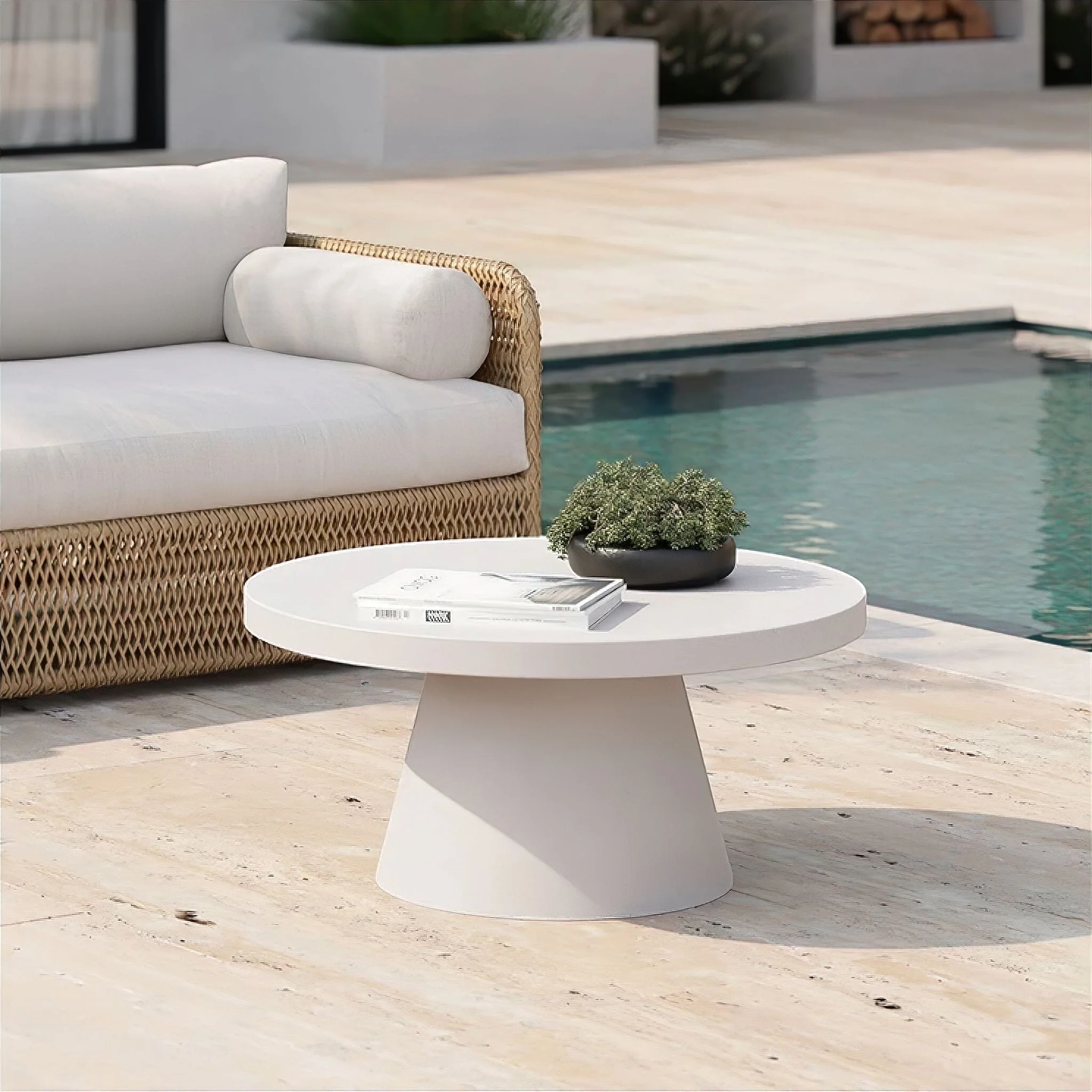 Marius Outdoor Coffee Table - Image 3