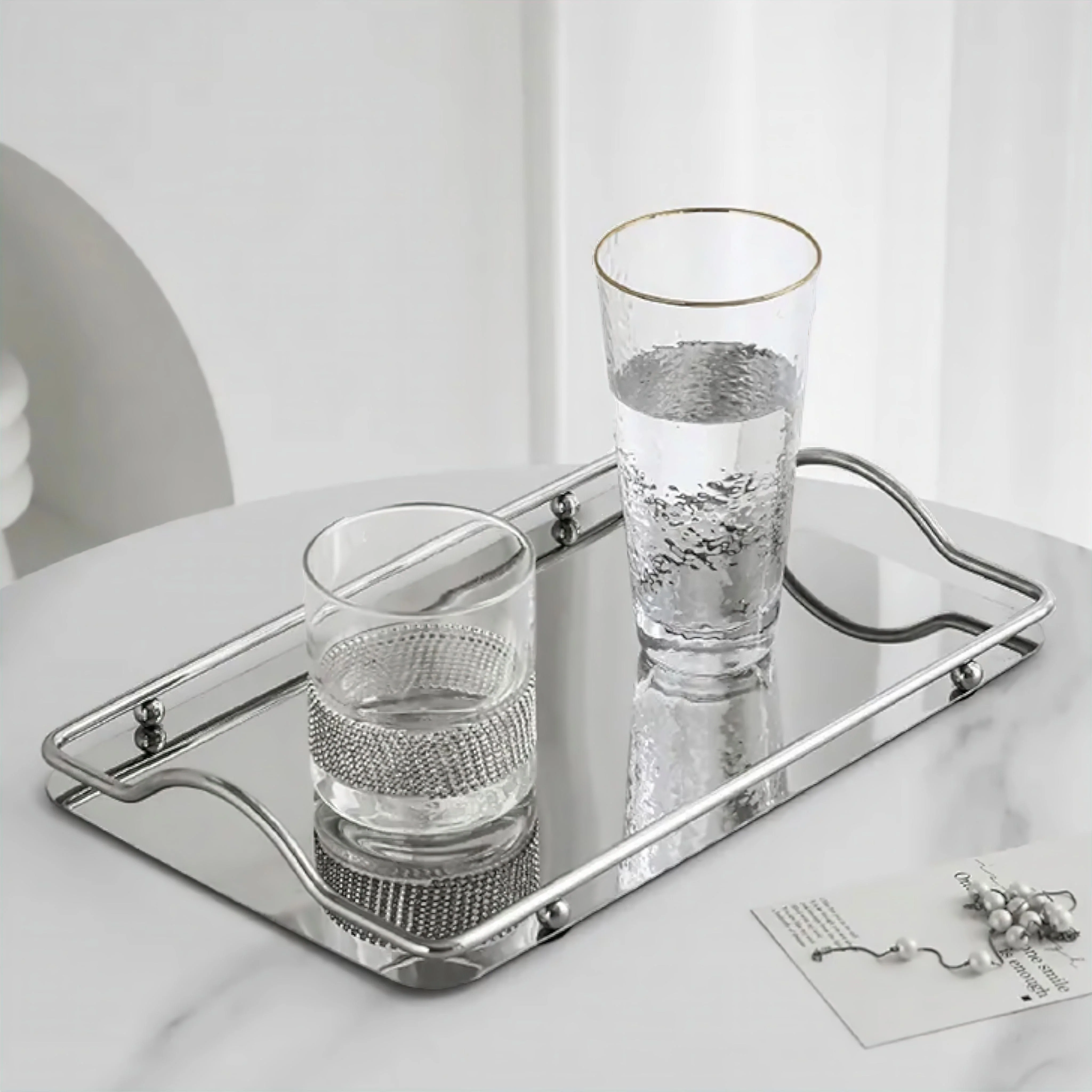 Metallic Serving Tray - Image 3