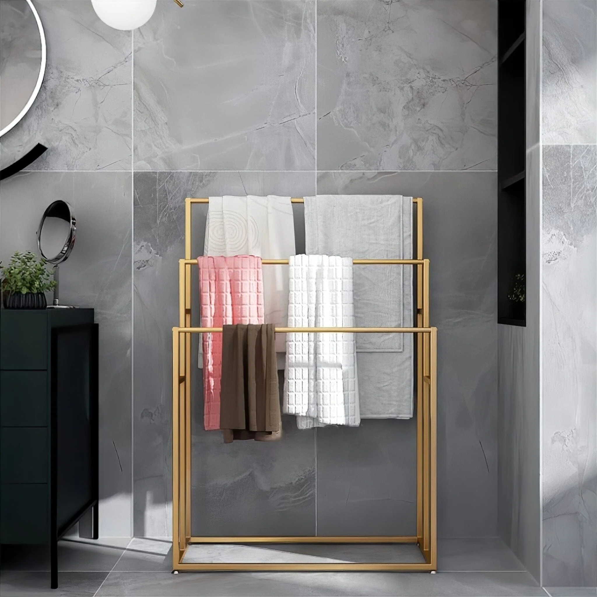 Nadine Bath Towel Rack - Image 4