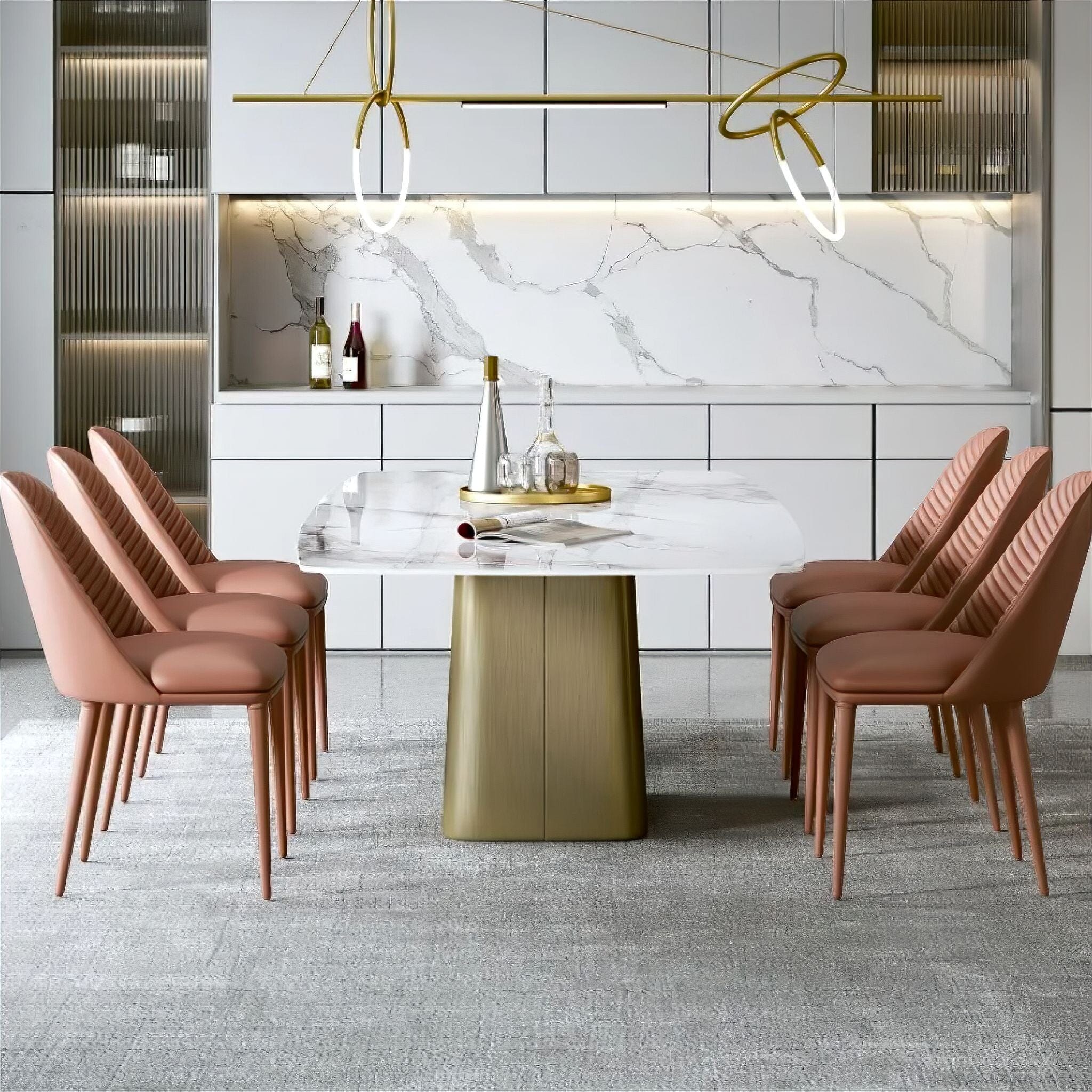 Morocco Marble Dining Table - Image 4