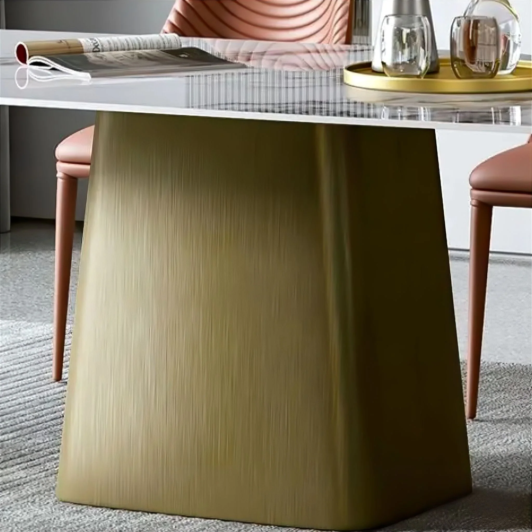 Morocco Marble Dining Table - Image 6