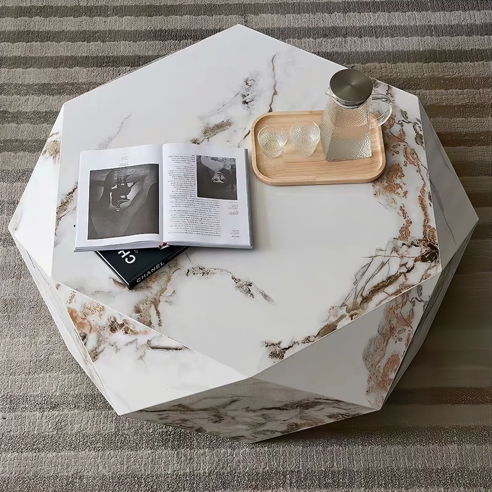 Clara Marble Coffee Table - Image 5