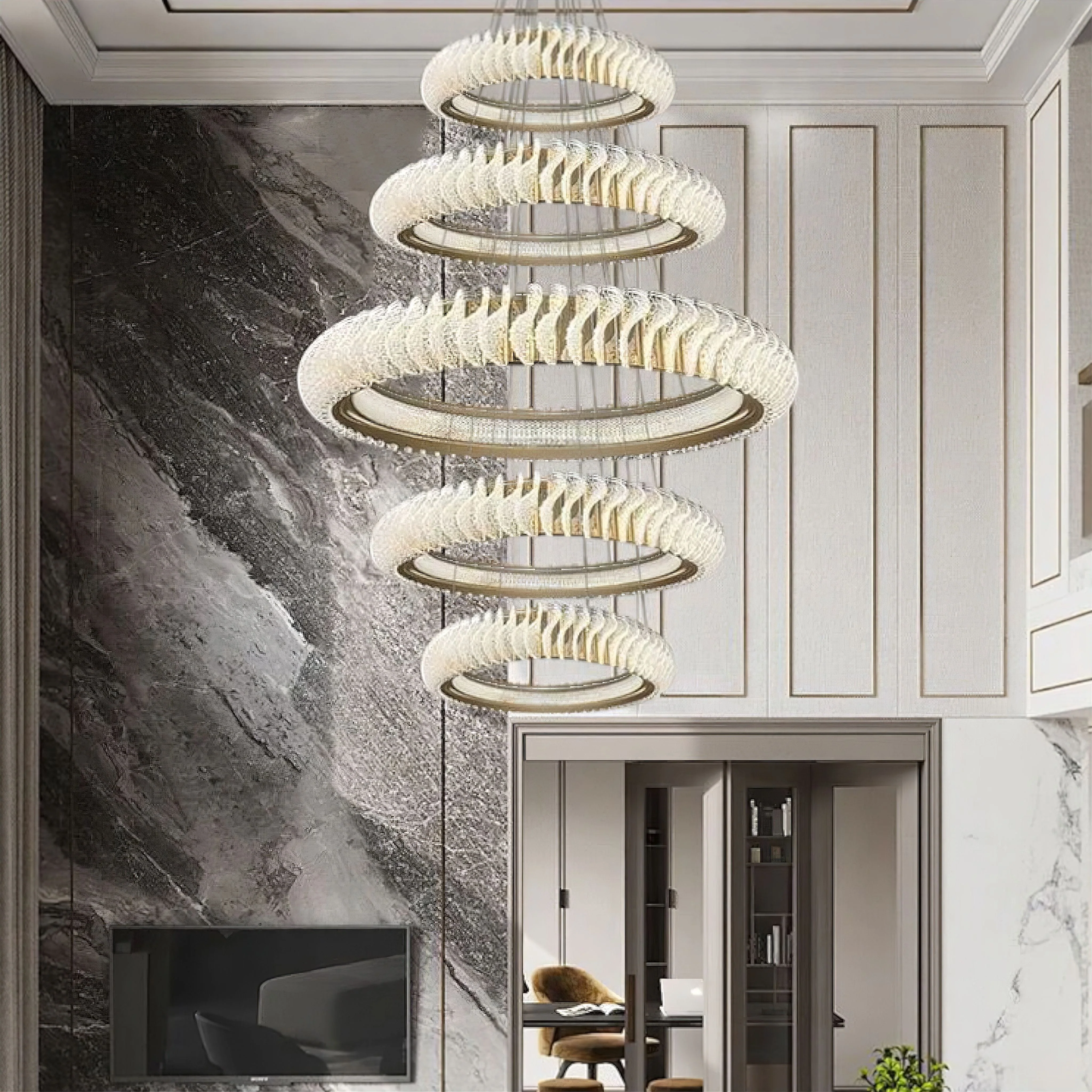 Genoveffa Crystal Chandelier - Image 4