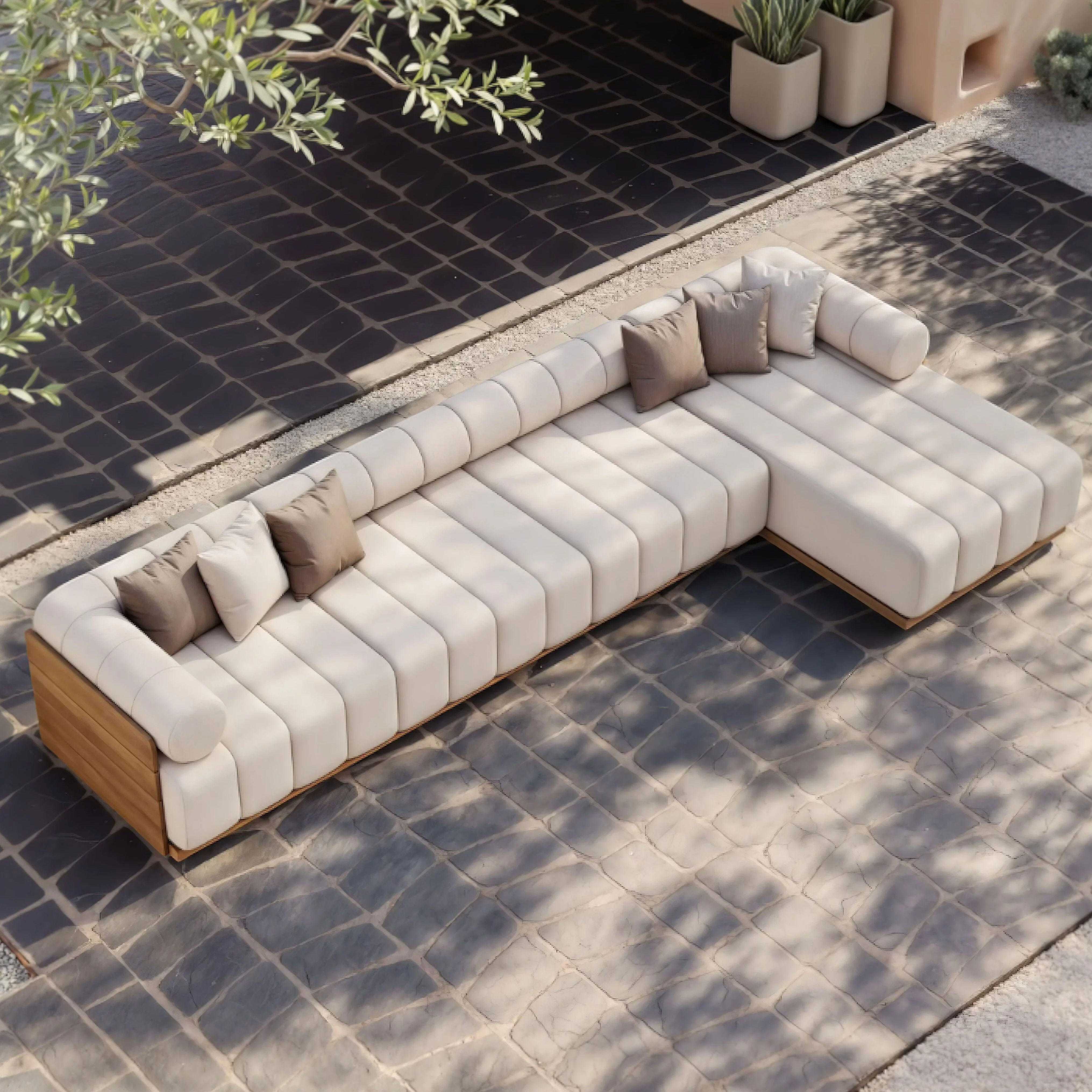 Zaira Outdoor Sofa - Image 2