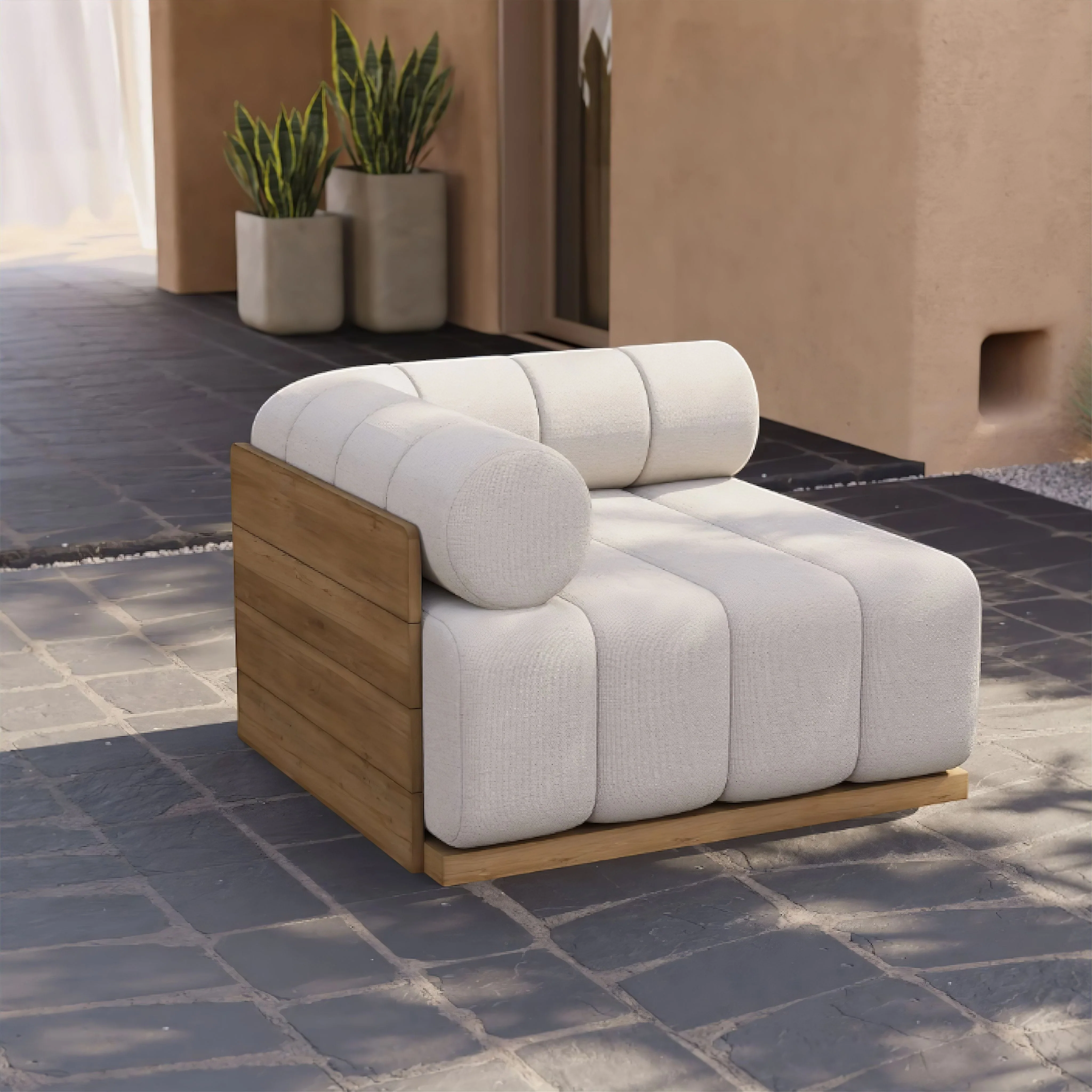 Zaira Outdoor Sofa - Image 4