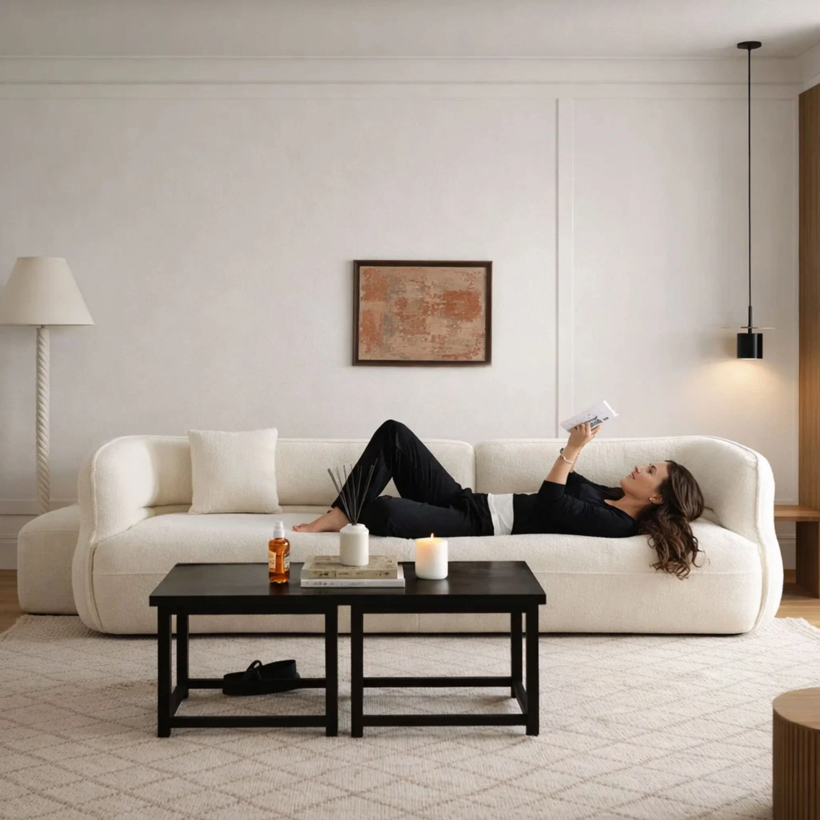 Ercole Lambswool Sofa