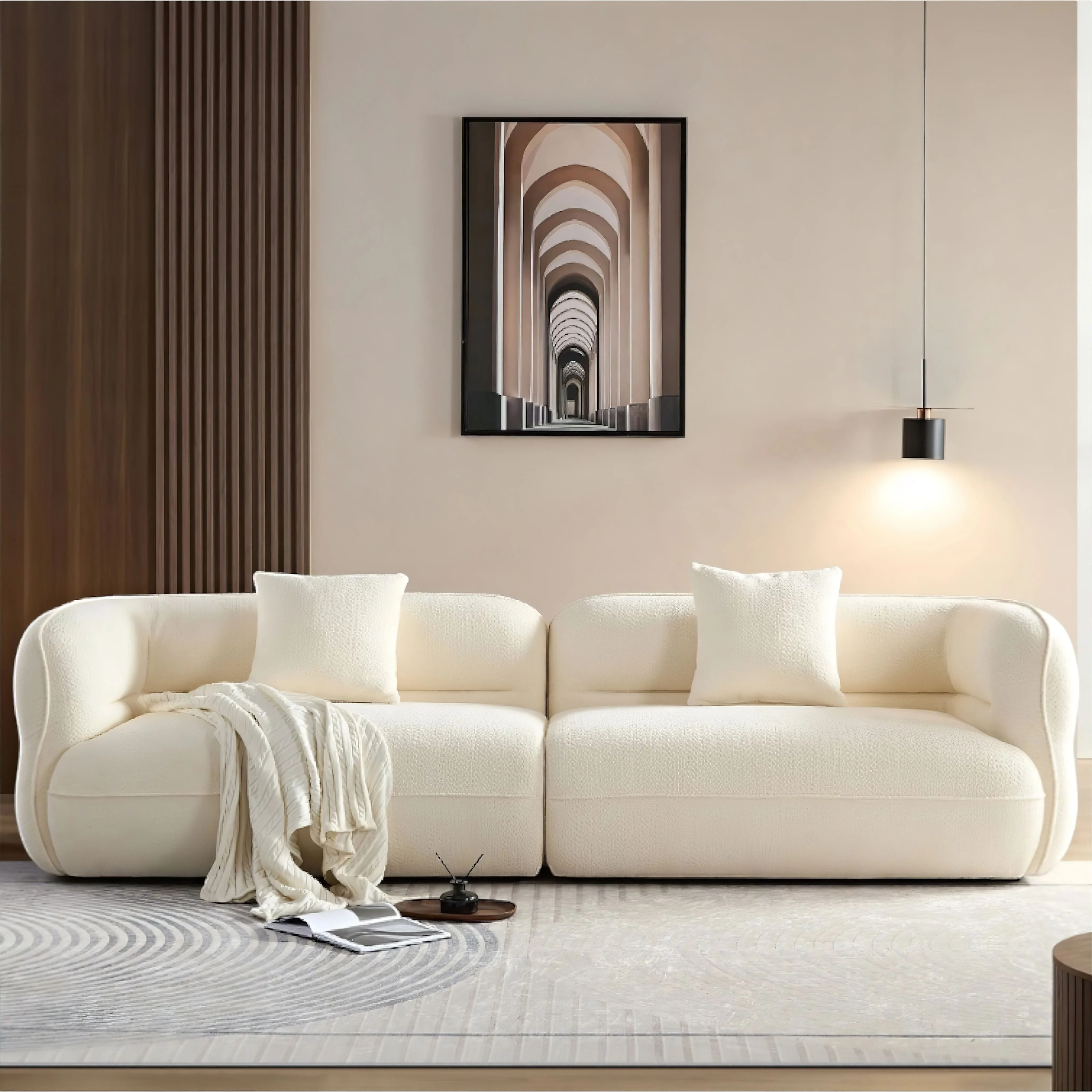 Ercole Lambswool Sofa - Image 2