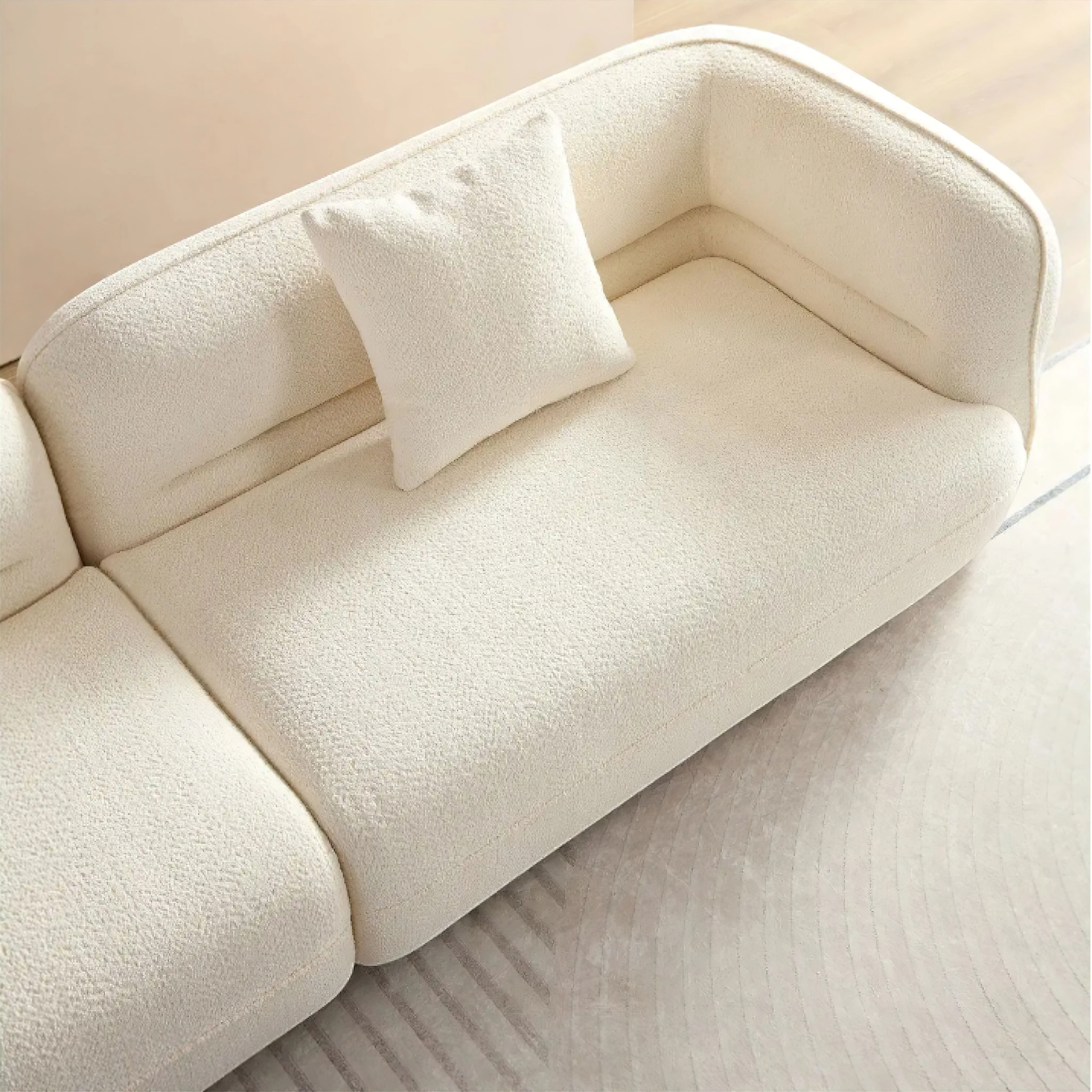 Ercole Lambswool Sofa - Image 5