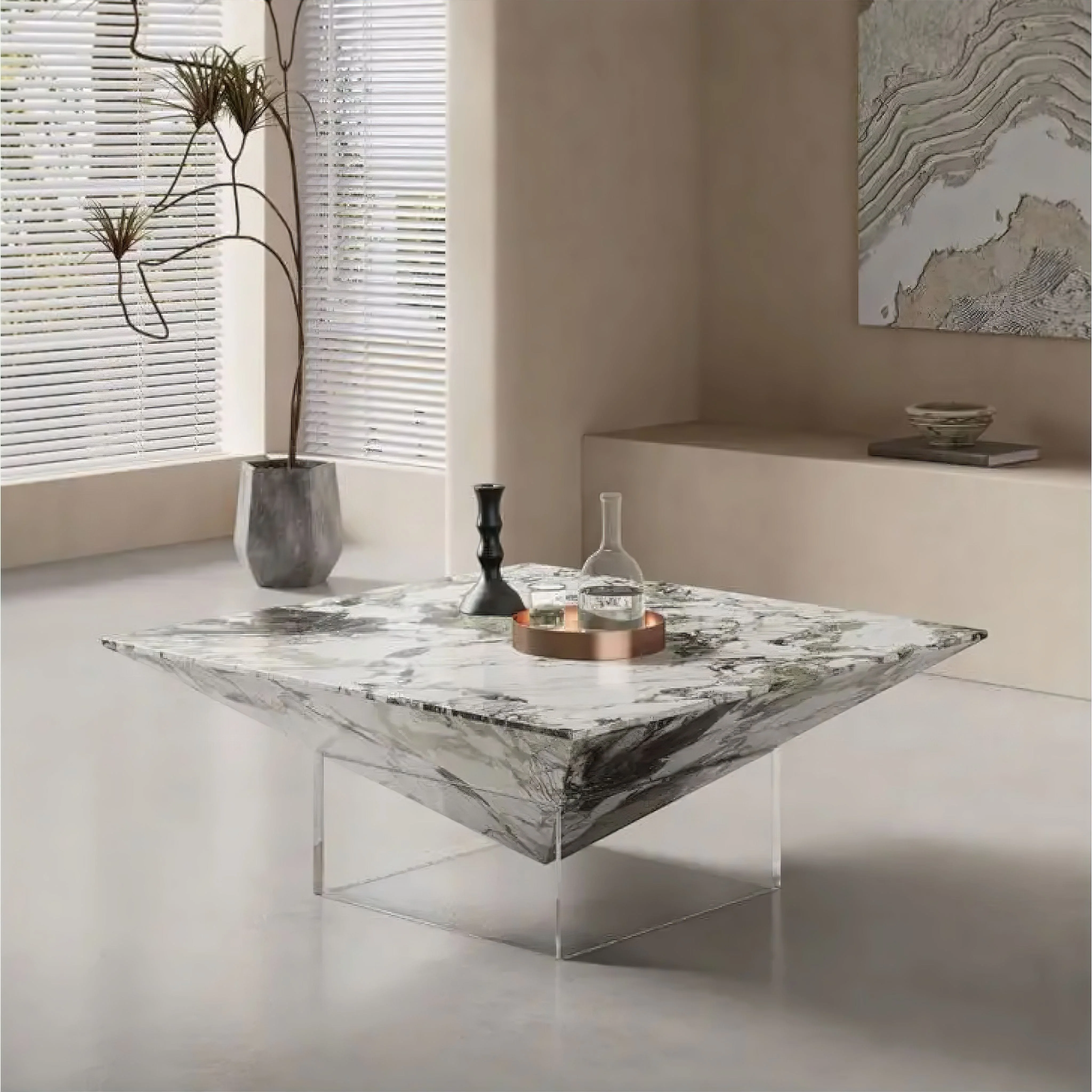 Eden Marble Coffee Table - Image 6