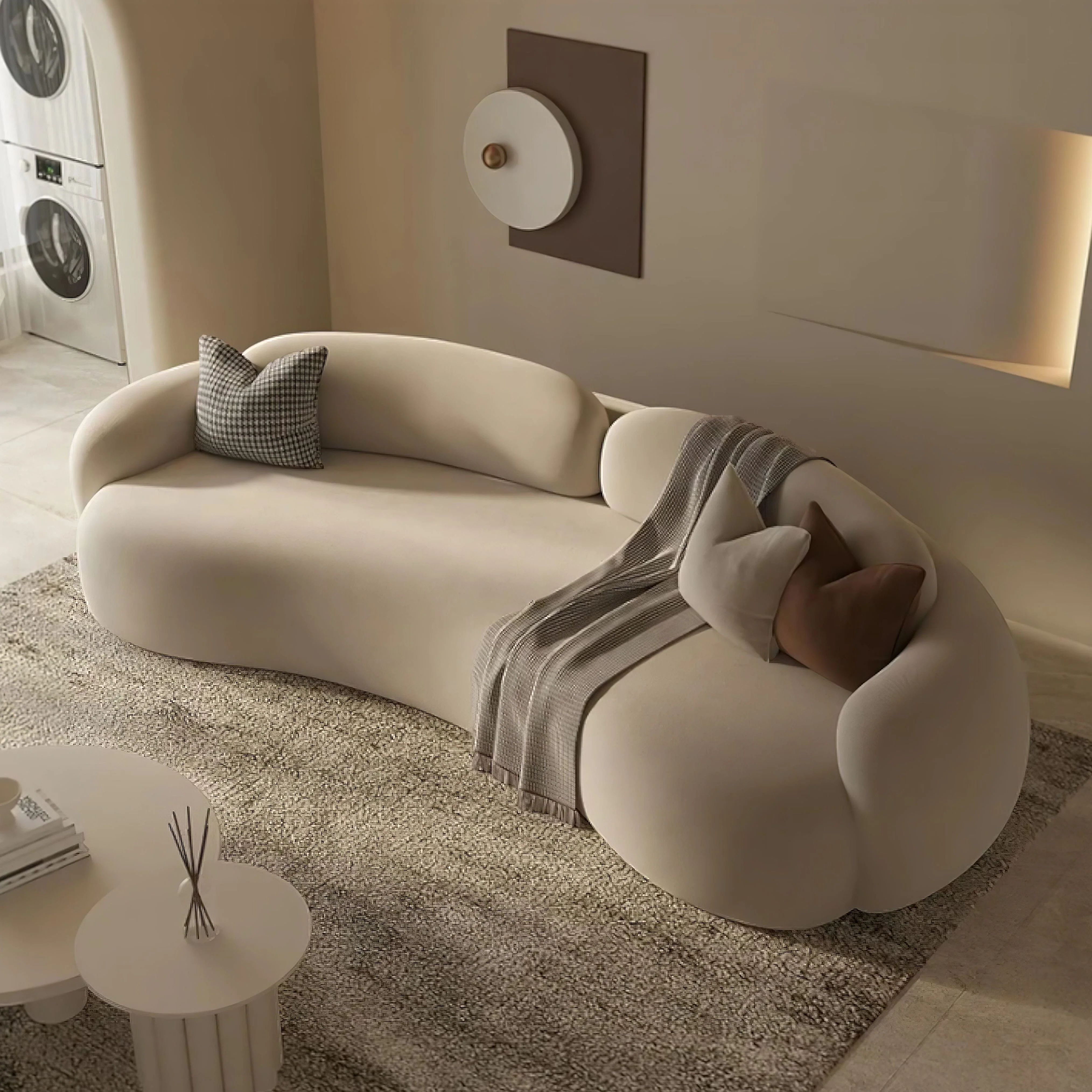 Vincenza Curved Sofa