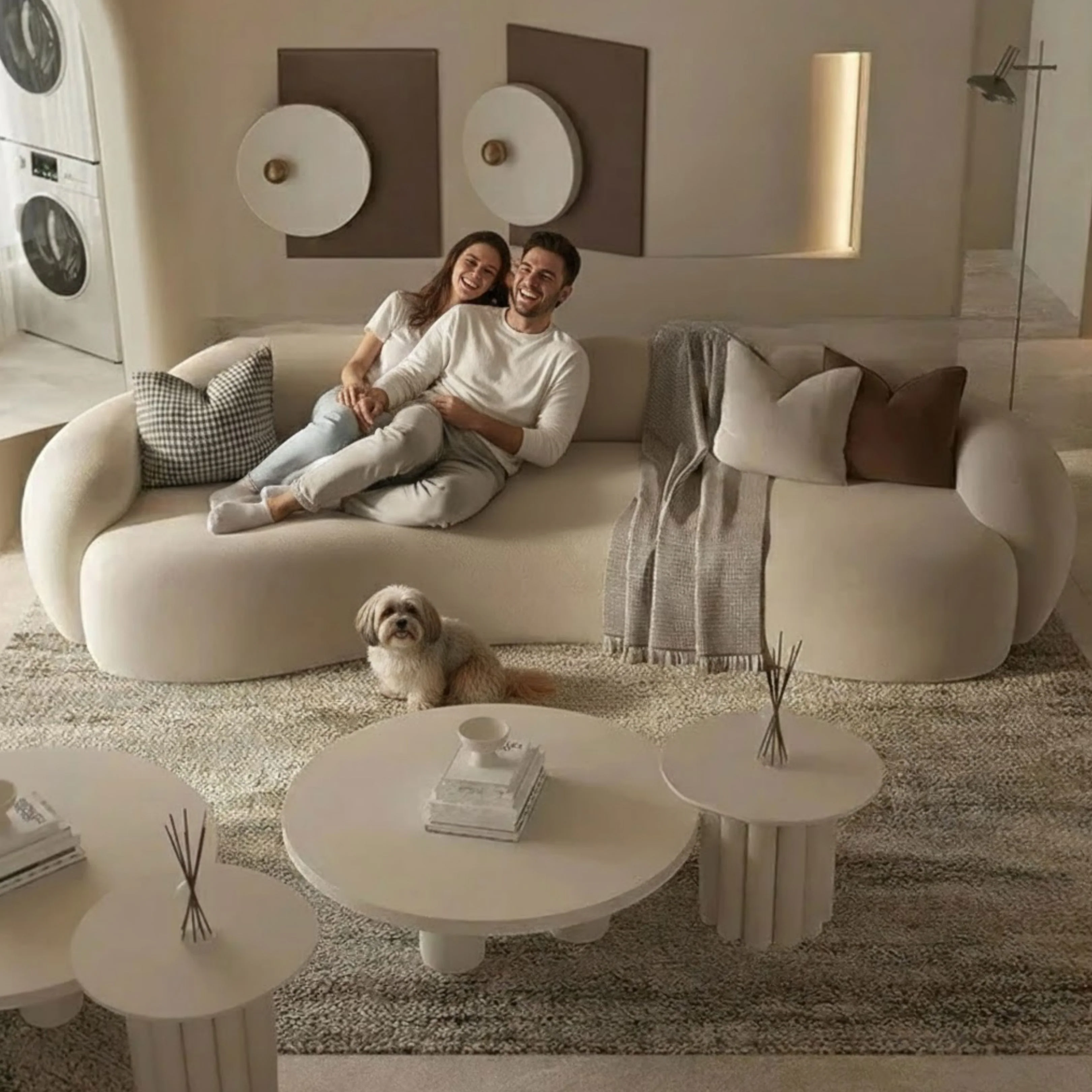 Vincenza Curved Sofa - Image 2