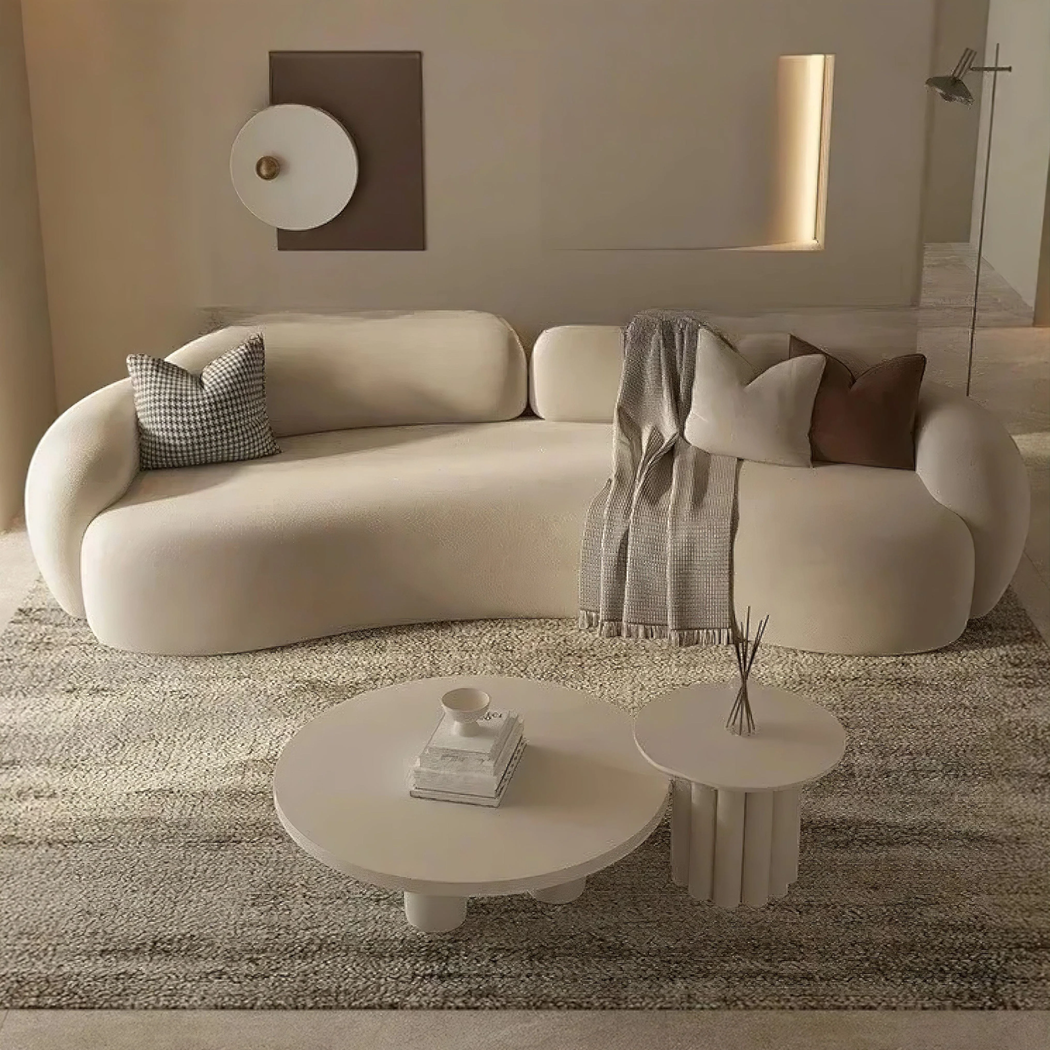 Vincenza Curved Sofa - Image 3