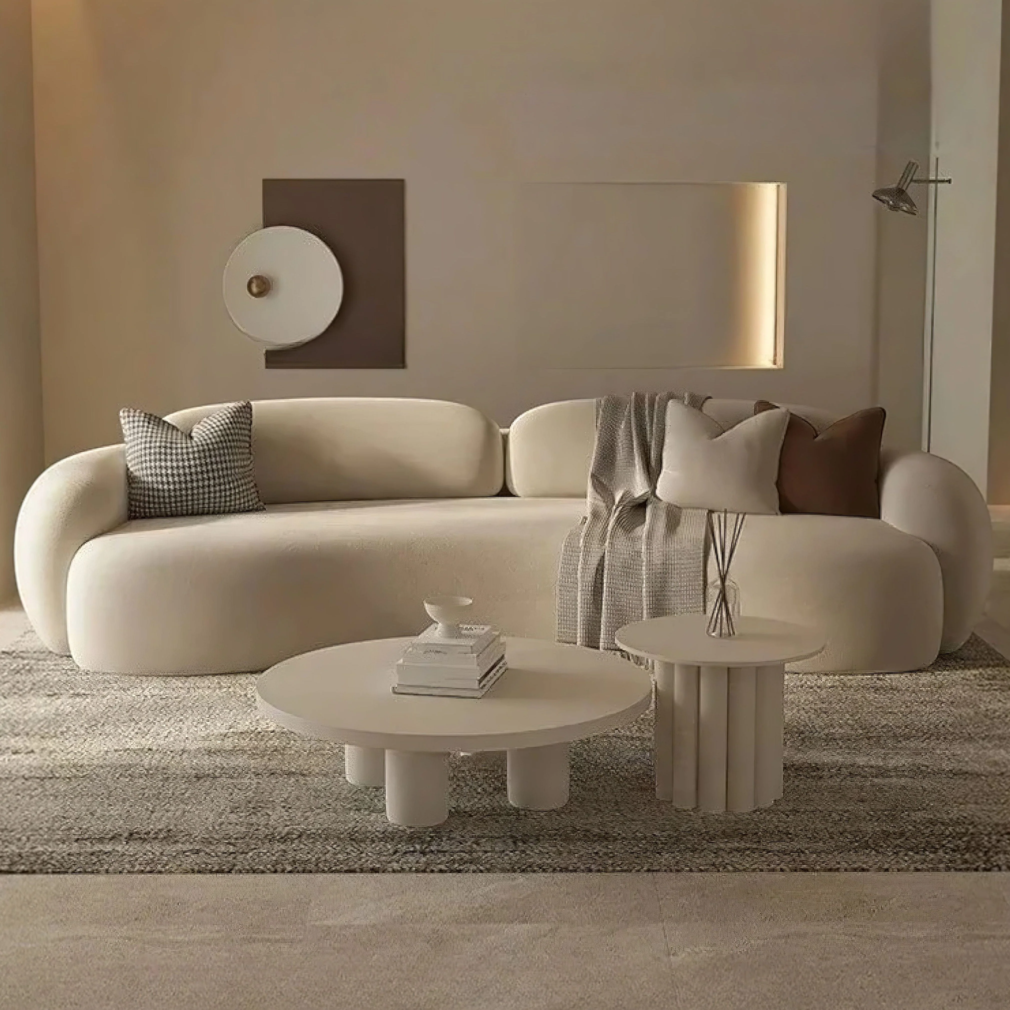 Vincenza Curved Sofa - Image 4
