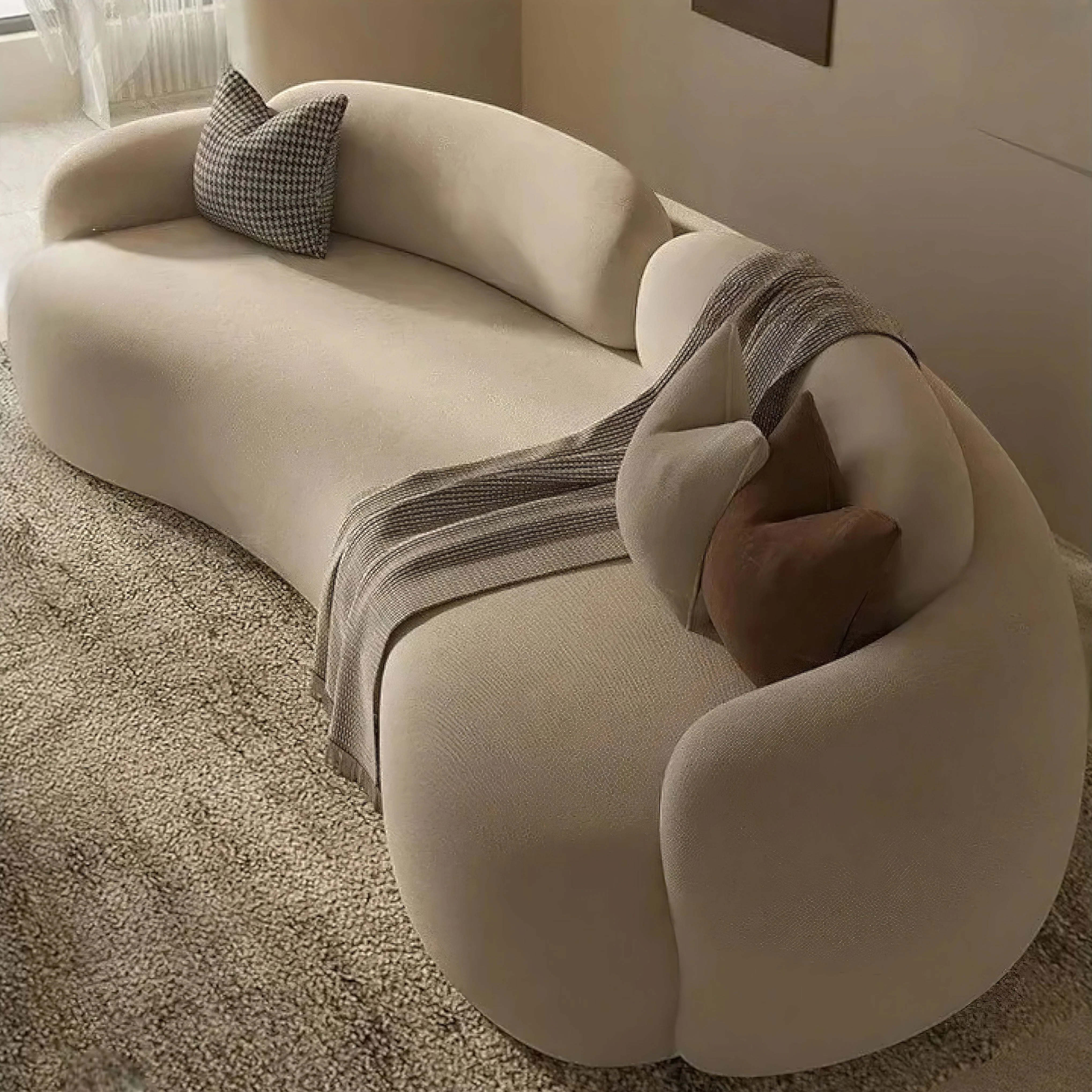 Vincenza Curved Sofa - Image 5