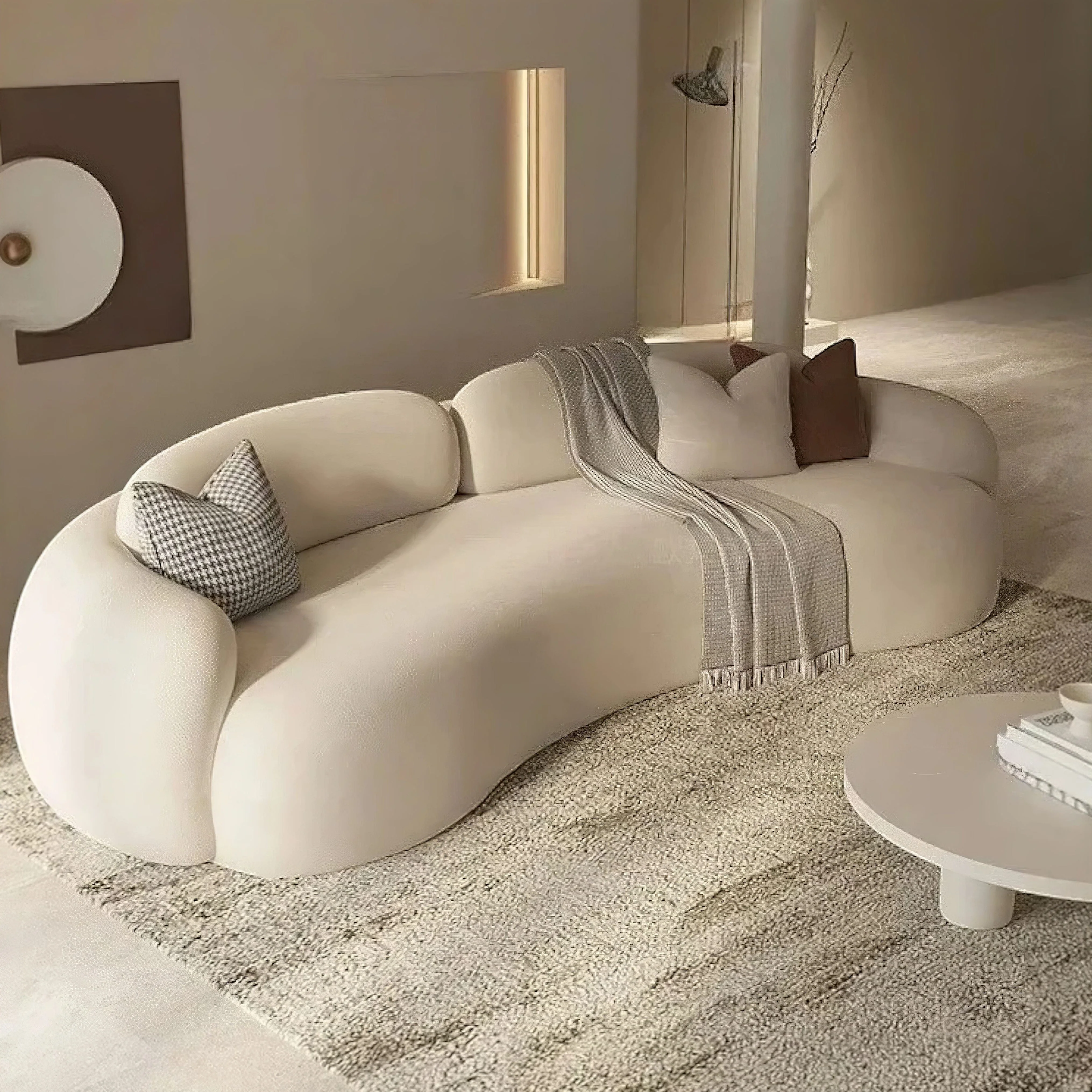 Vincenza Curved Sofa - Image 6