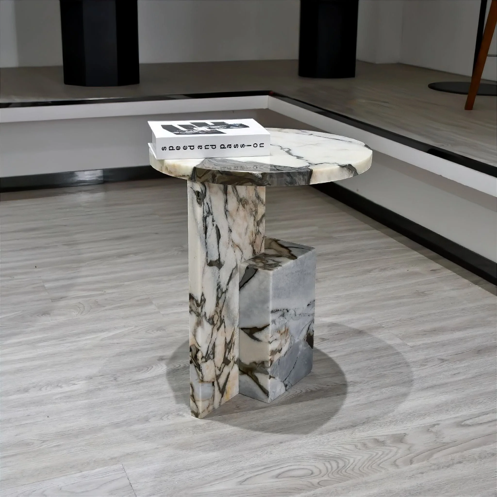 Arthur Marble Side Table - Image 7