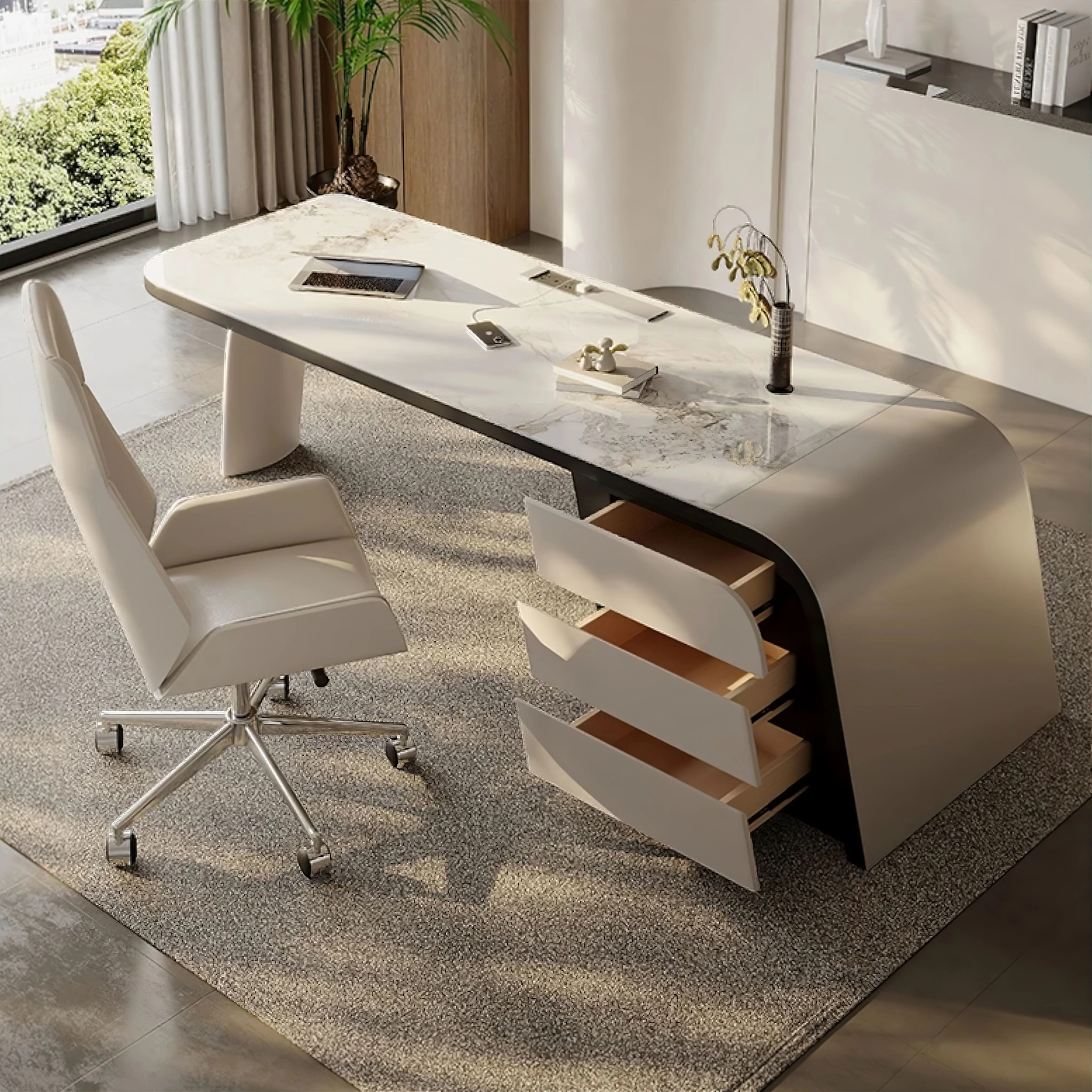 Laure Office Desk - Image 4