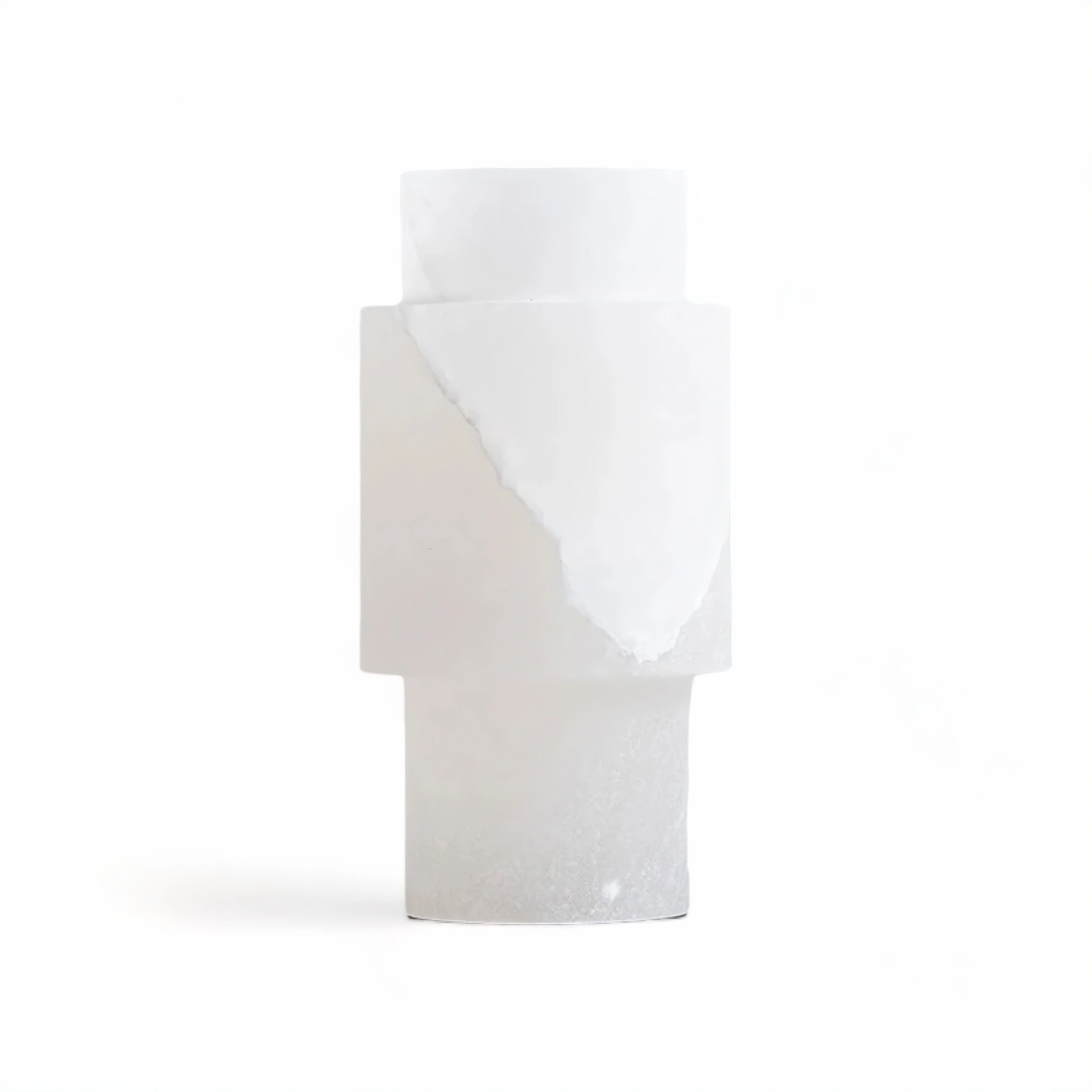 White Onyx Marble Vase Collection - Image 6
