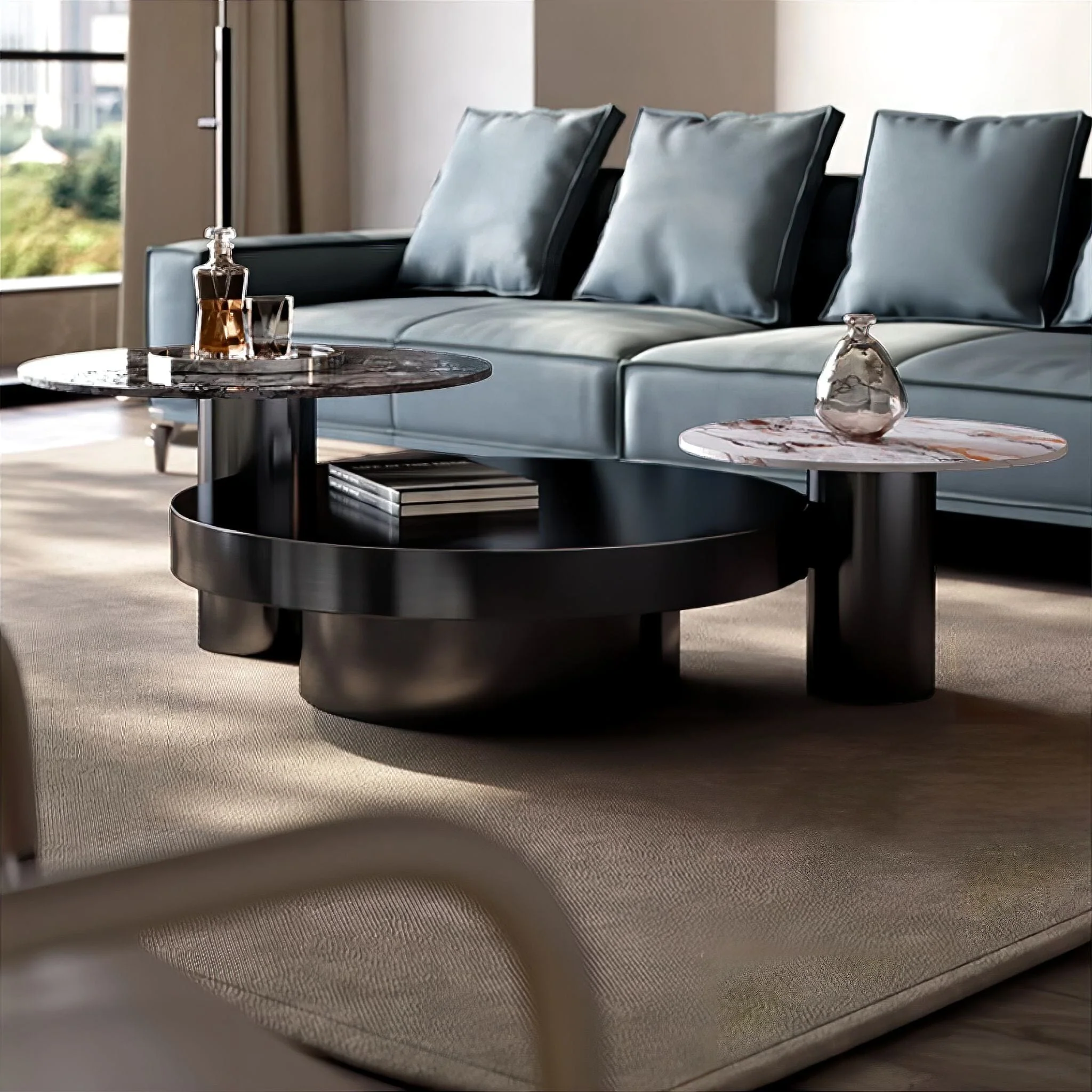 Gustave Slate Coffee Table - Image 3