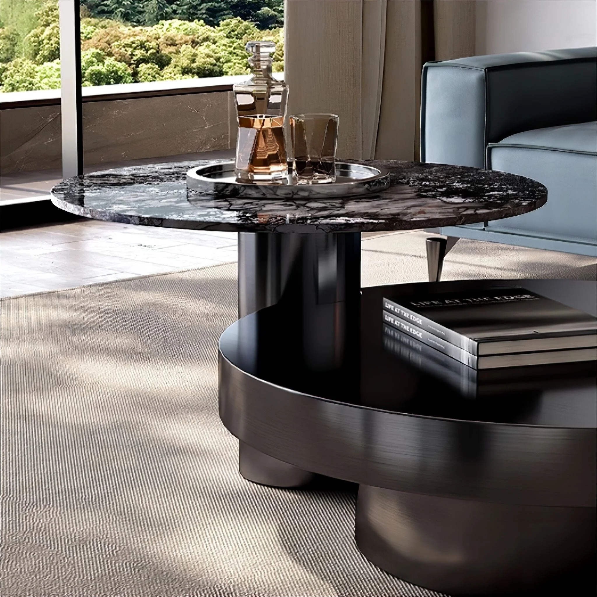 Gustave Slate Coffee Table - Image 5