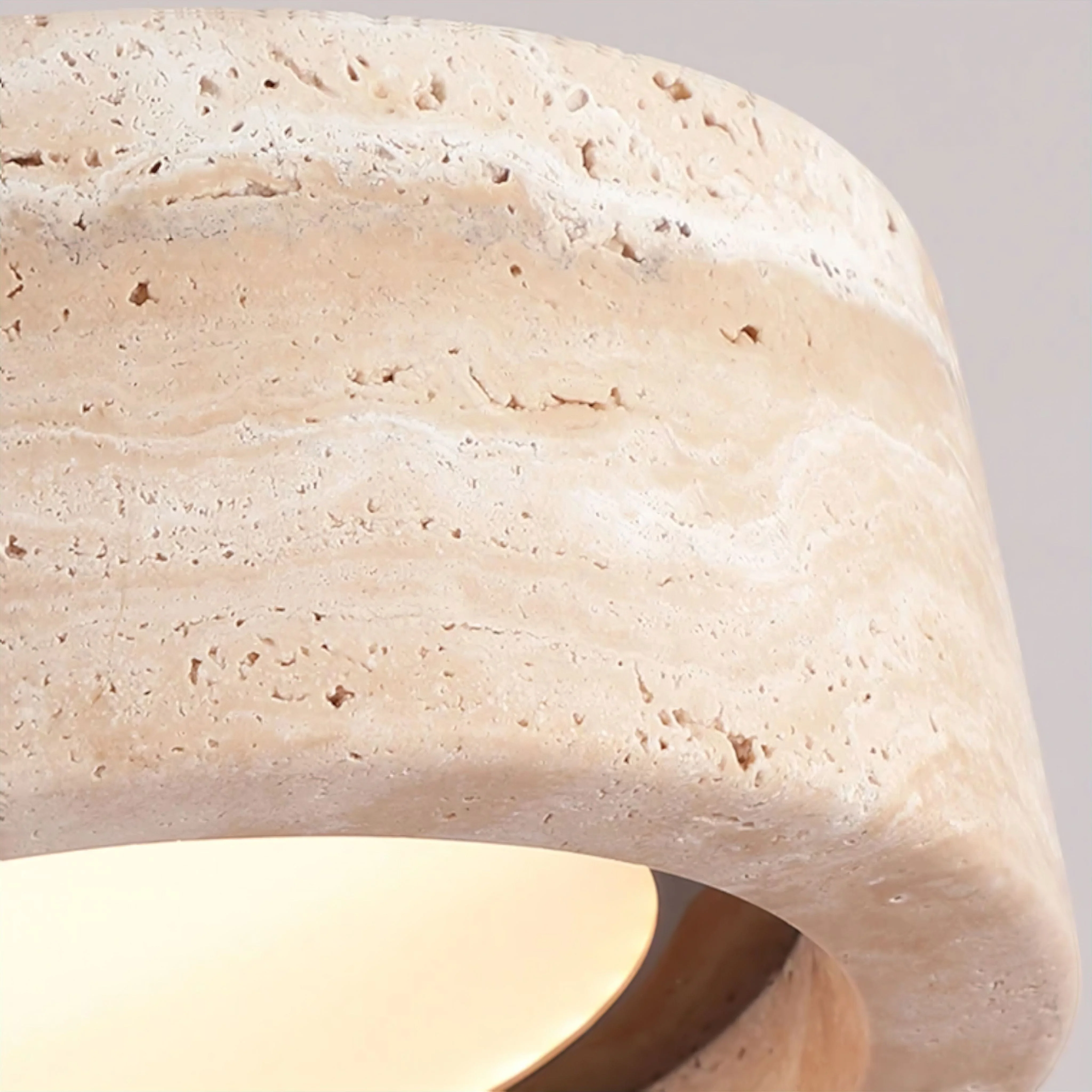 Paola Travertine Pendant Light - Image 8