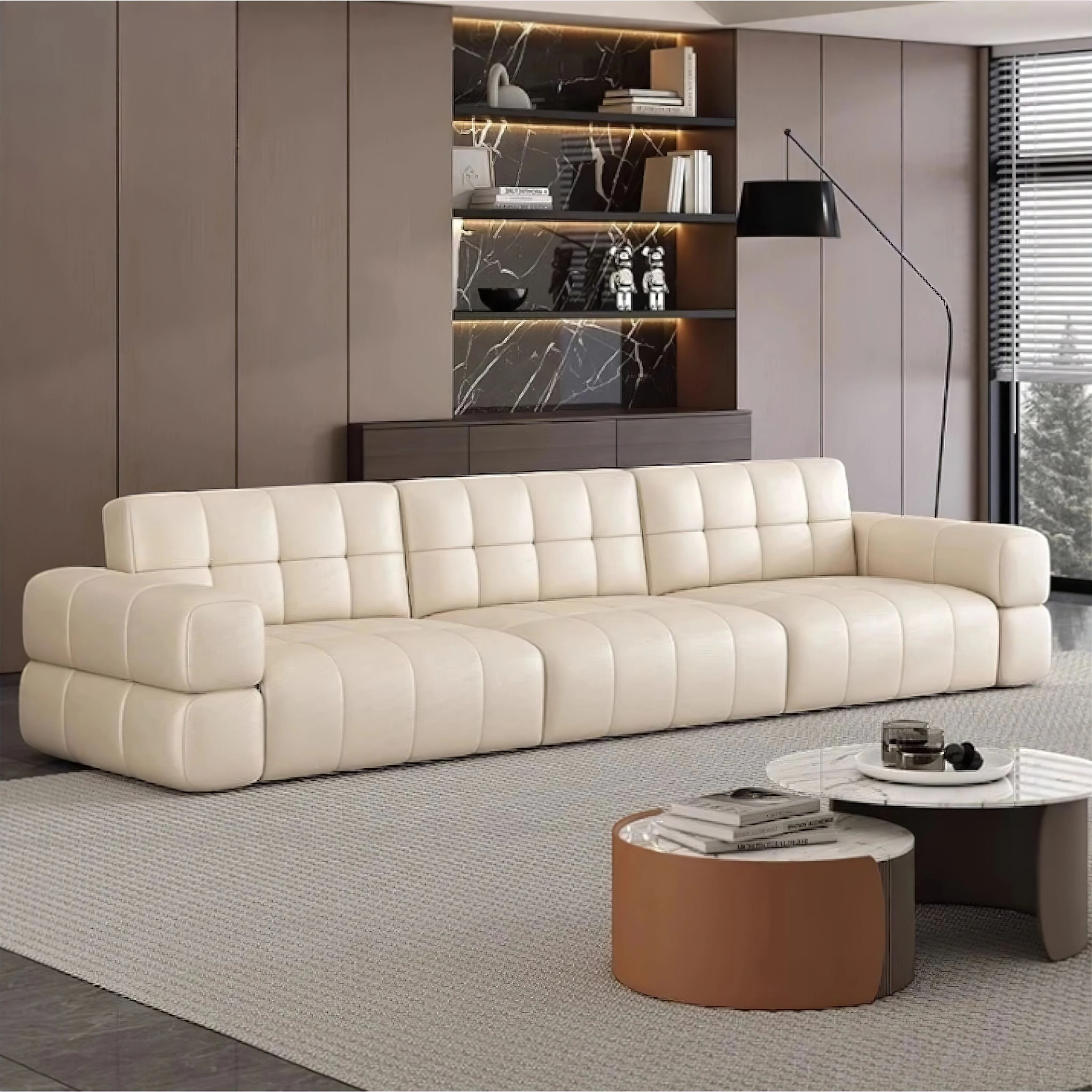 Cristiana Leather Sofa